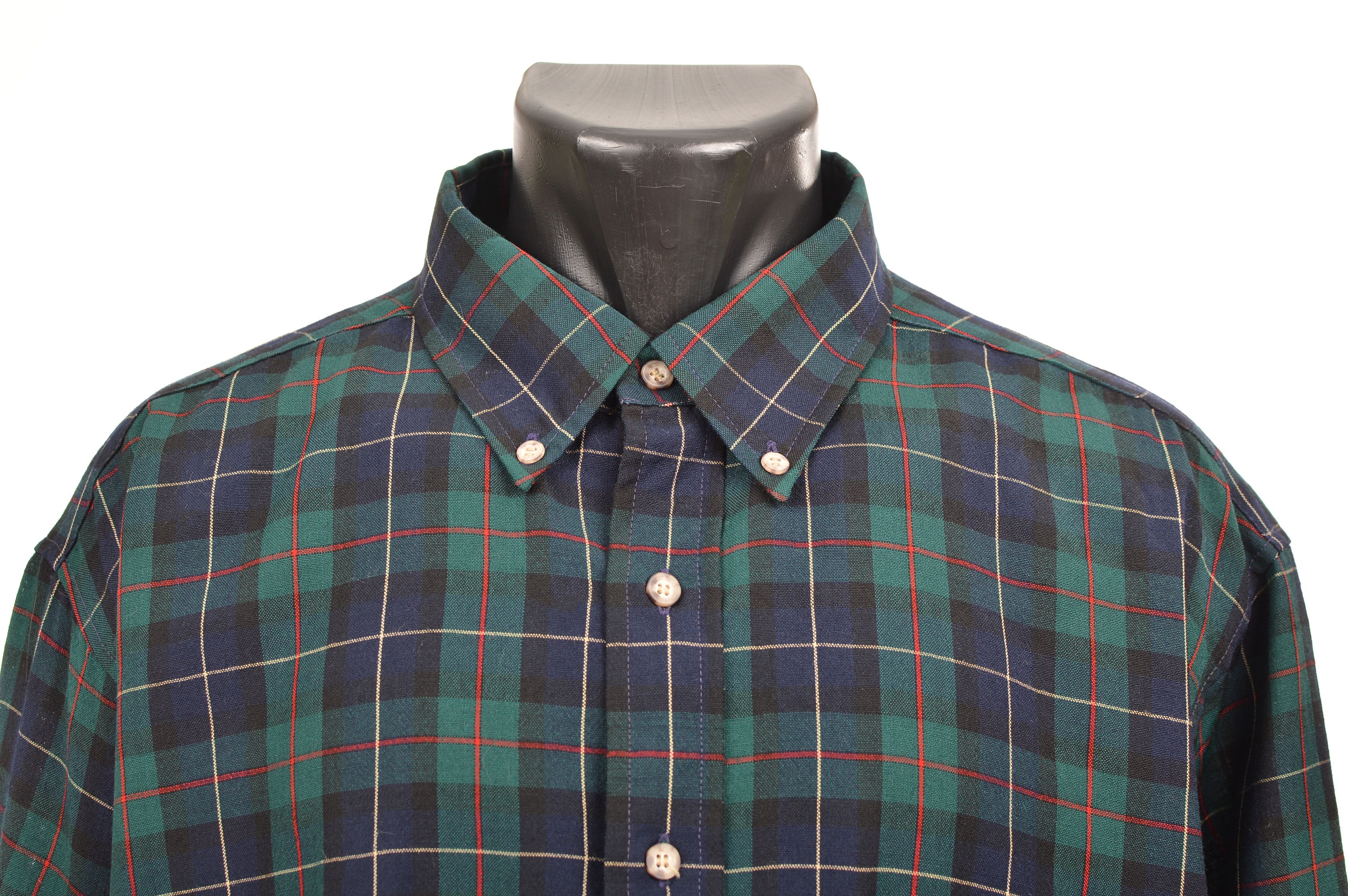 Pendleton DDP Pendleton Vintage Wool Check Plaid Button Shirt Size US XL / EU 56 / 4 - 2 Thumbnail