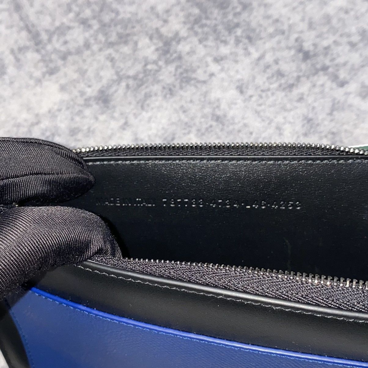 Balenciaga BALENCIAGA Men's Passport Phone Holder In Passport BLUE Size ONE SIZE - 7 Thumbnail