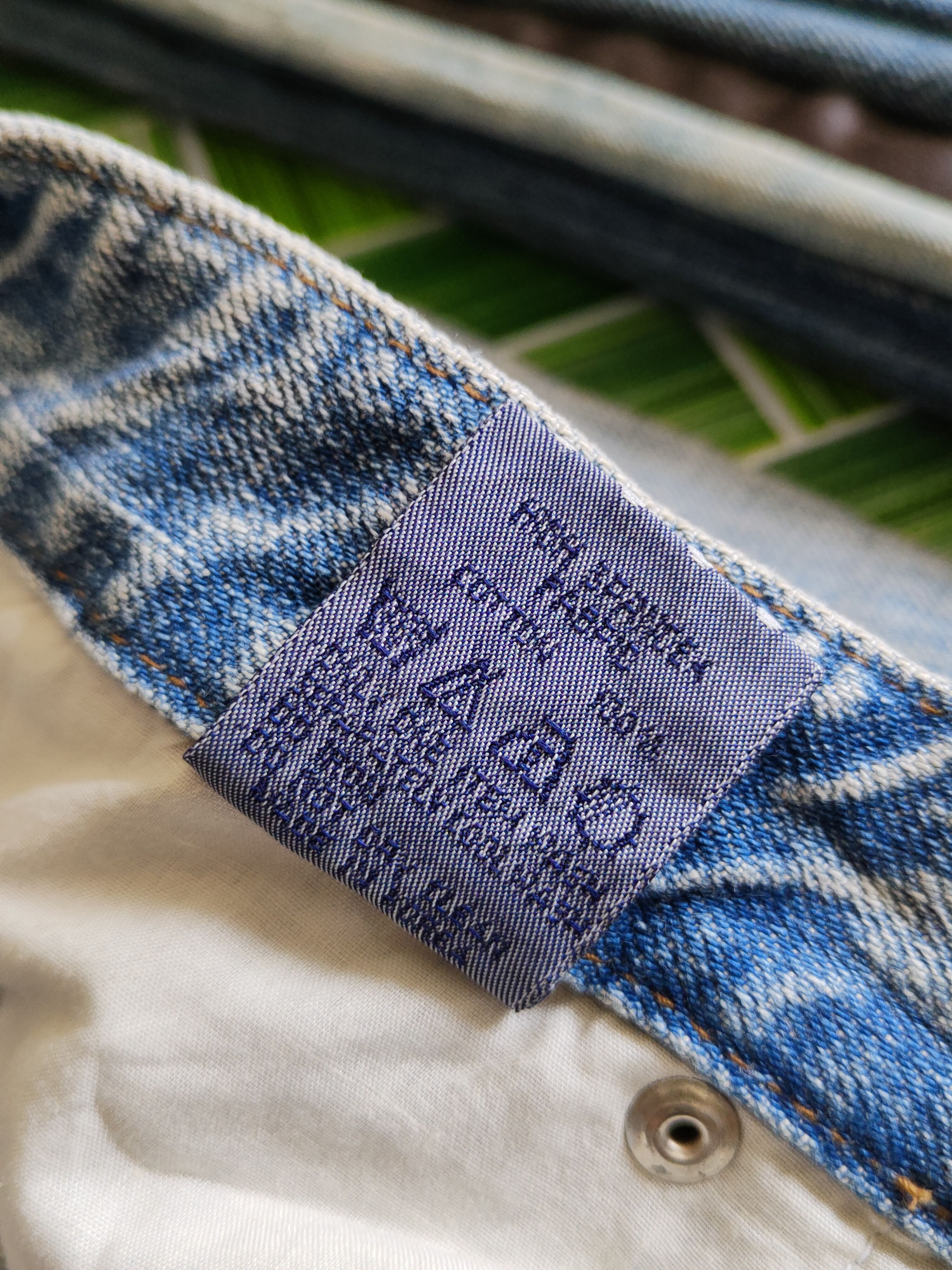 Japanese Brand Cocolulu Blue Faded Distressed Multipocket Denim #S1530 Size 29" - 15 Thumbnail