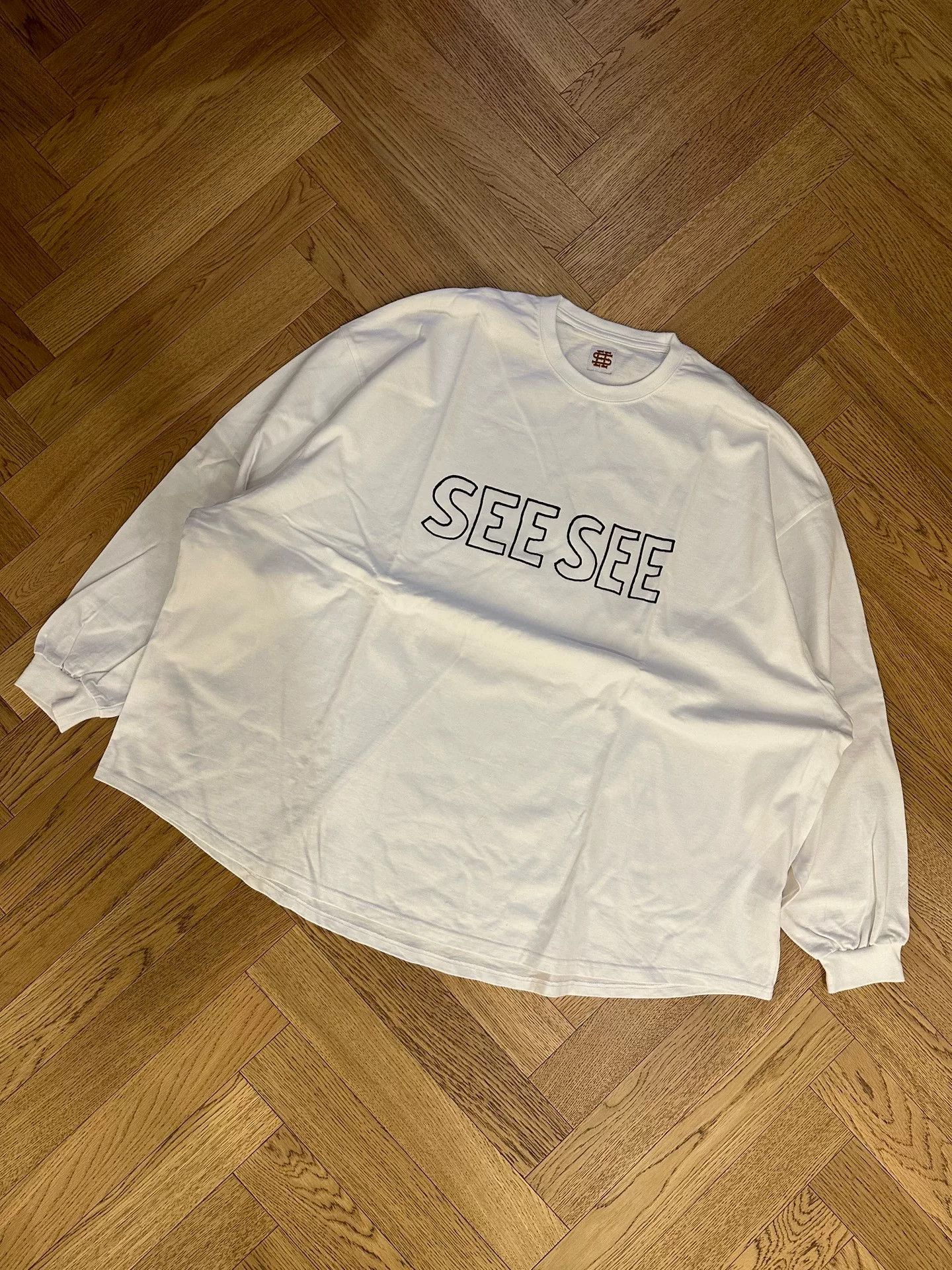 Vintage SEE SEE Big Pocket Font Logo Tee Size US XL / EU 56 / 4 - 1 Thumbnail