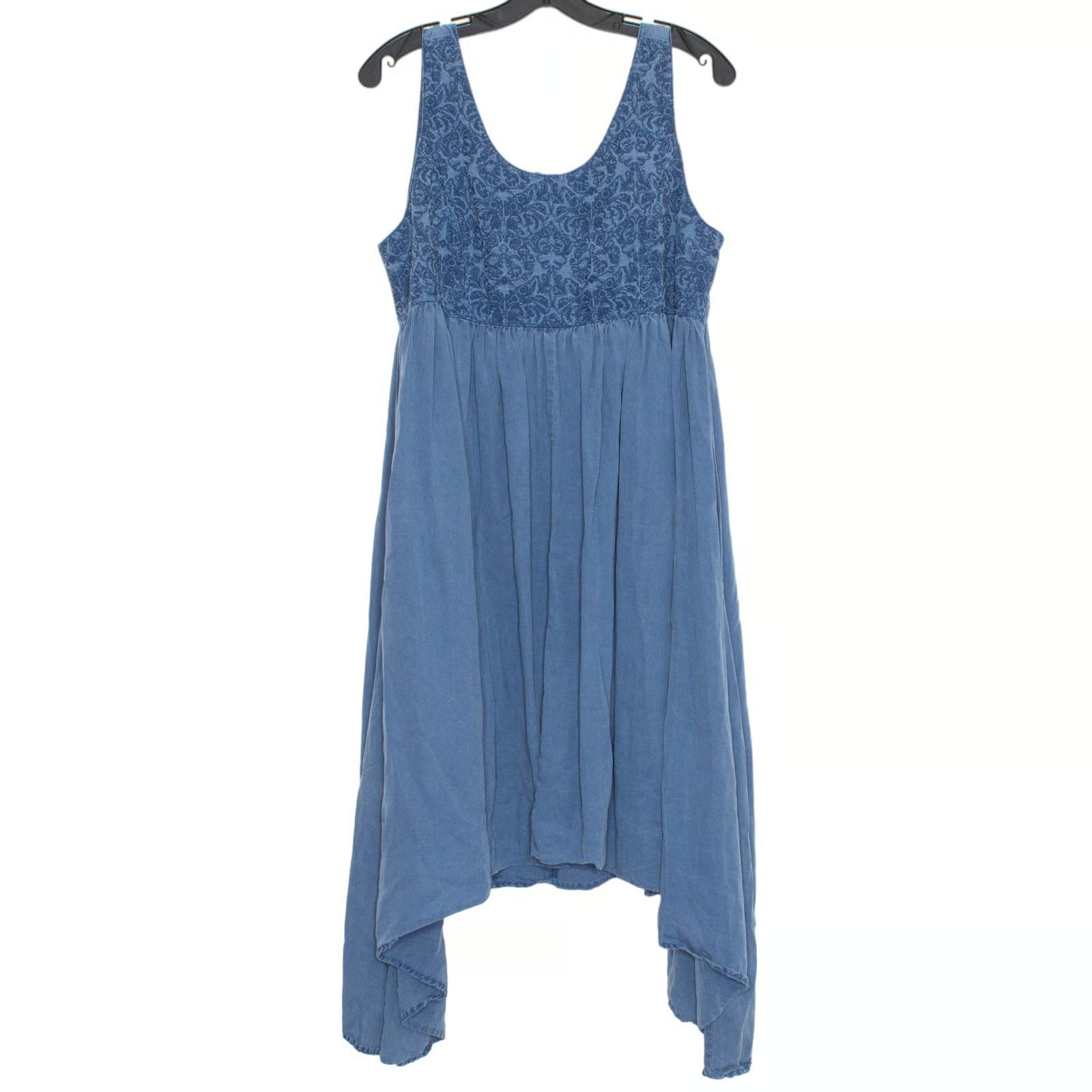 & Other Stories Sundance Blue Swing Dress Embroidered Size XS A001018 Size S / US 4 / IT 40 - 1 Thumbnail