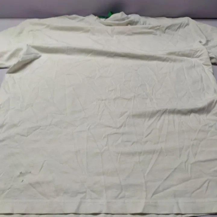 Balenciaga Balenciaga Balenciaga White TShirt with BB Logo -2507 Size US XS / EU 42 / 0 - 9 Thumbnail