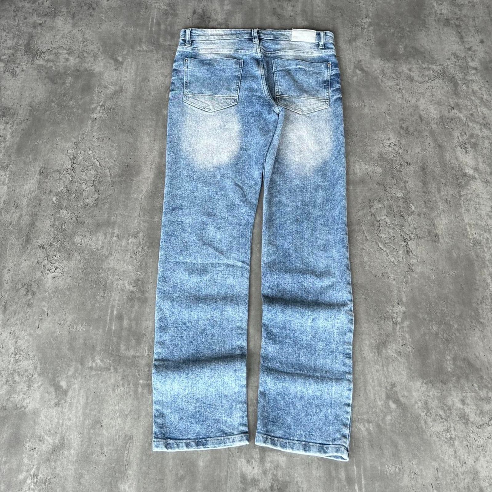 Japanese Brand × Southpole × Vintage Vintage Y2K Southpole Embroidered Grunge Opium Denim Jeans Size US 34 / EU 50 - 2 Thumbnail