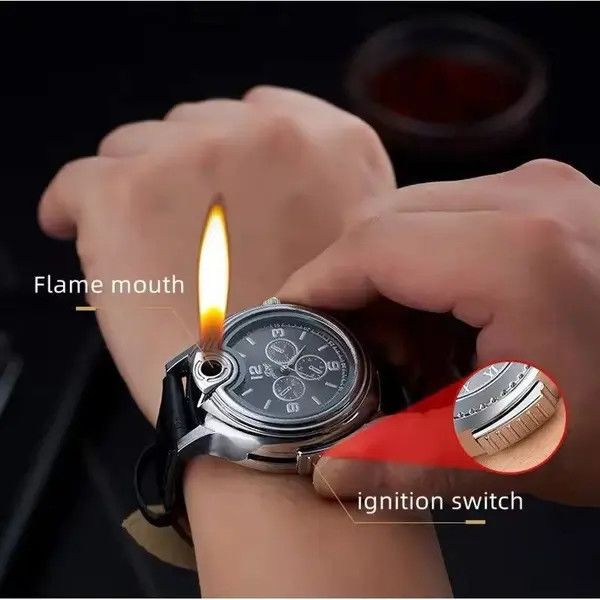 Jewelry Metal Watch Lighter Size ONE SIZE - 5 Thumbnail