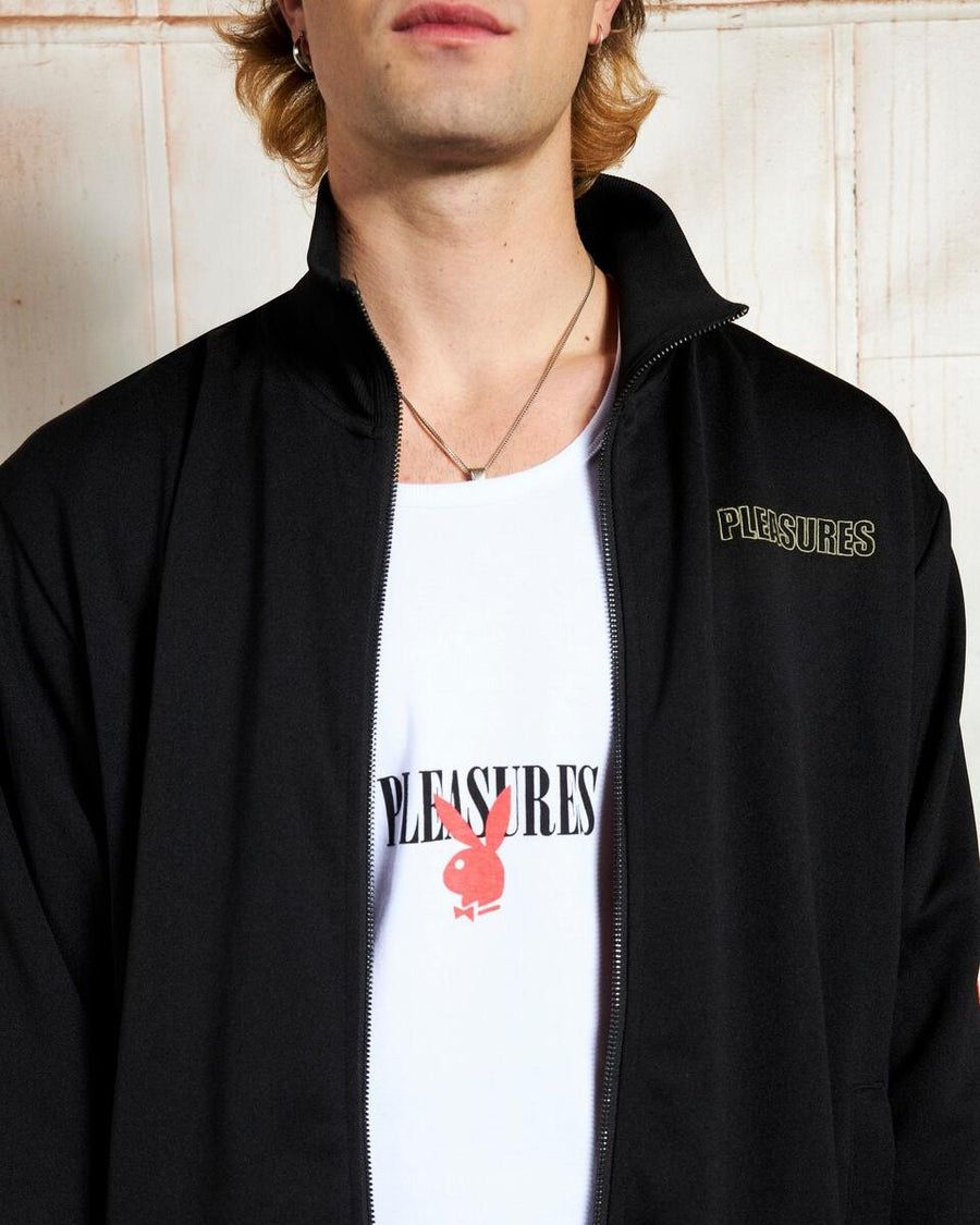 Pleasures Pleasures Black Wicked Track Jacket Size XL Size US XL / EU 56 / 4 - 5 Thumbnail
