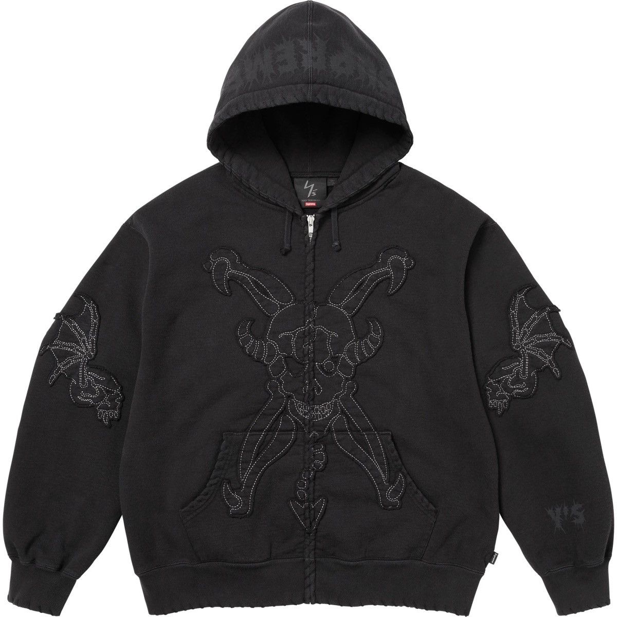 Supreme Supreme Frank Frazetta Zip Up Hooded Sweatshirt