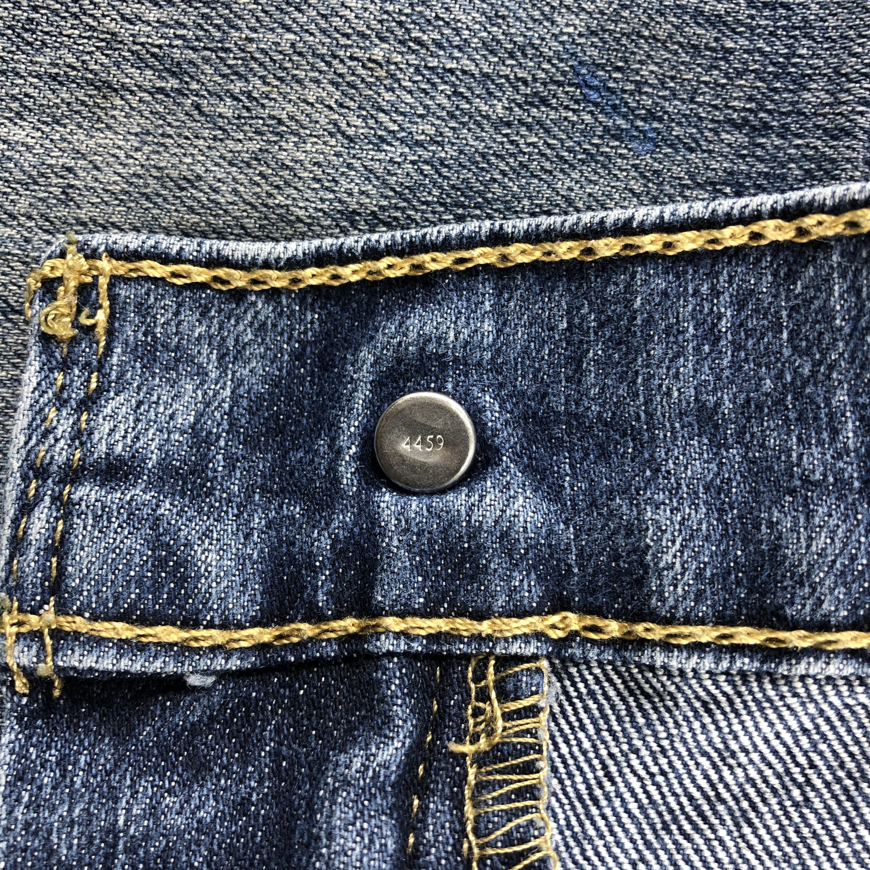 Levi's Vintage Blue Wash Levis 505 Jeans-J2647 Size US 33 - 12 Thumbnail
