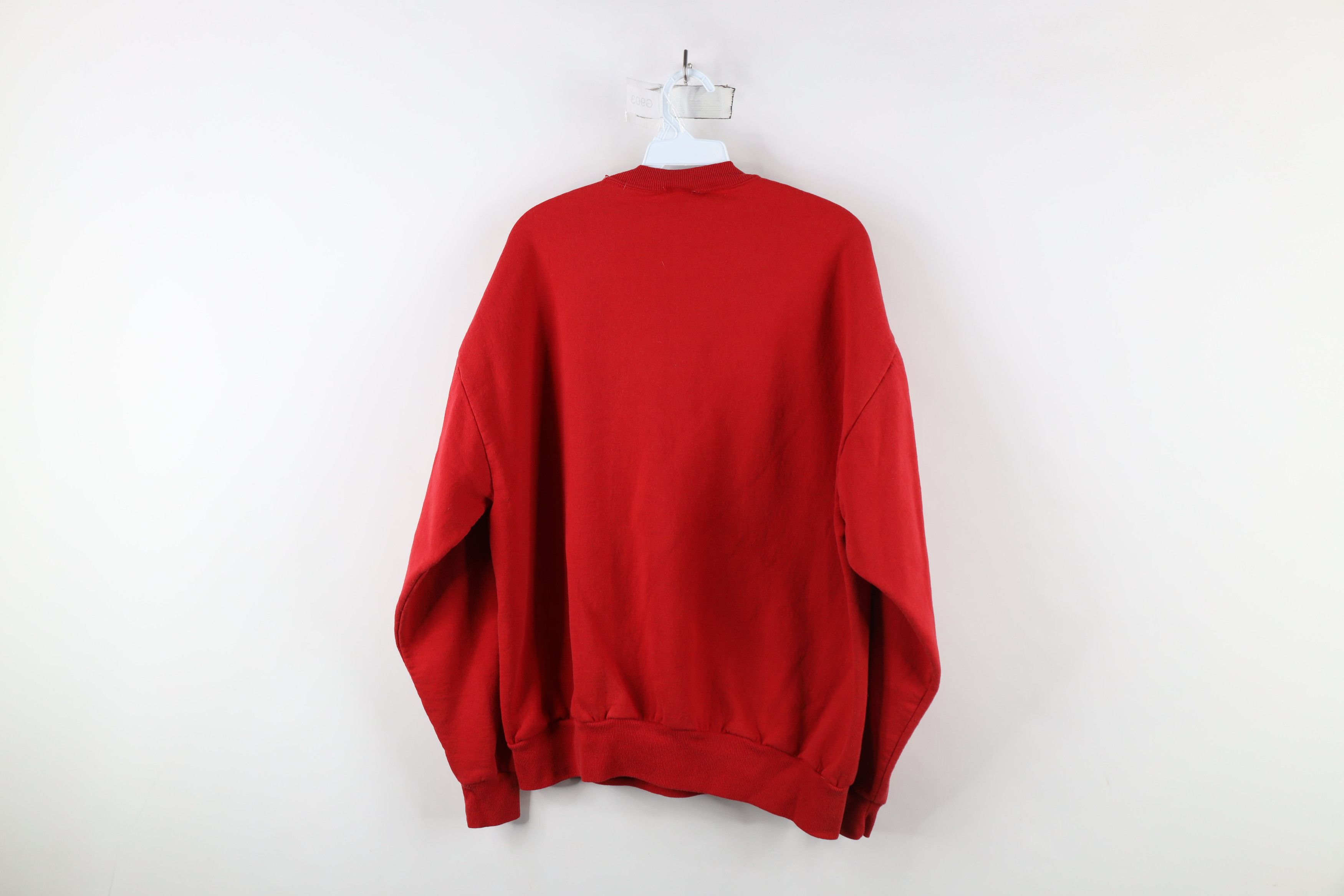 Vintage Vintage 90s Streetwear Christmas Gingerbread Bear Sweatshirt Size XL / US 12-14 / IT 48-50 - 7 Thumbnail