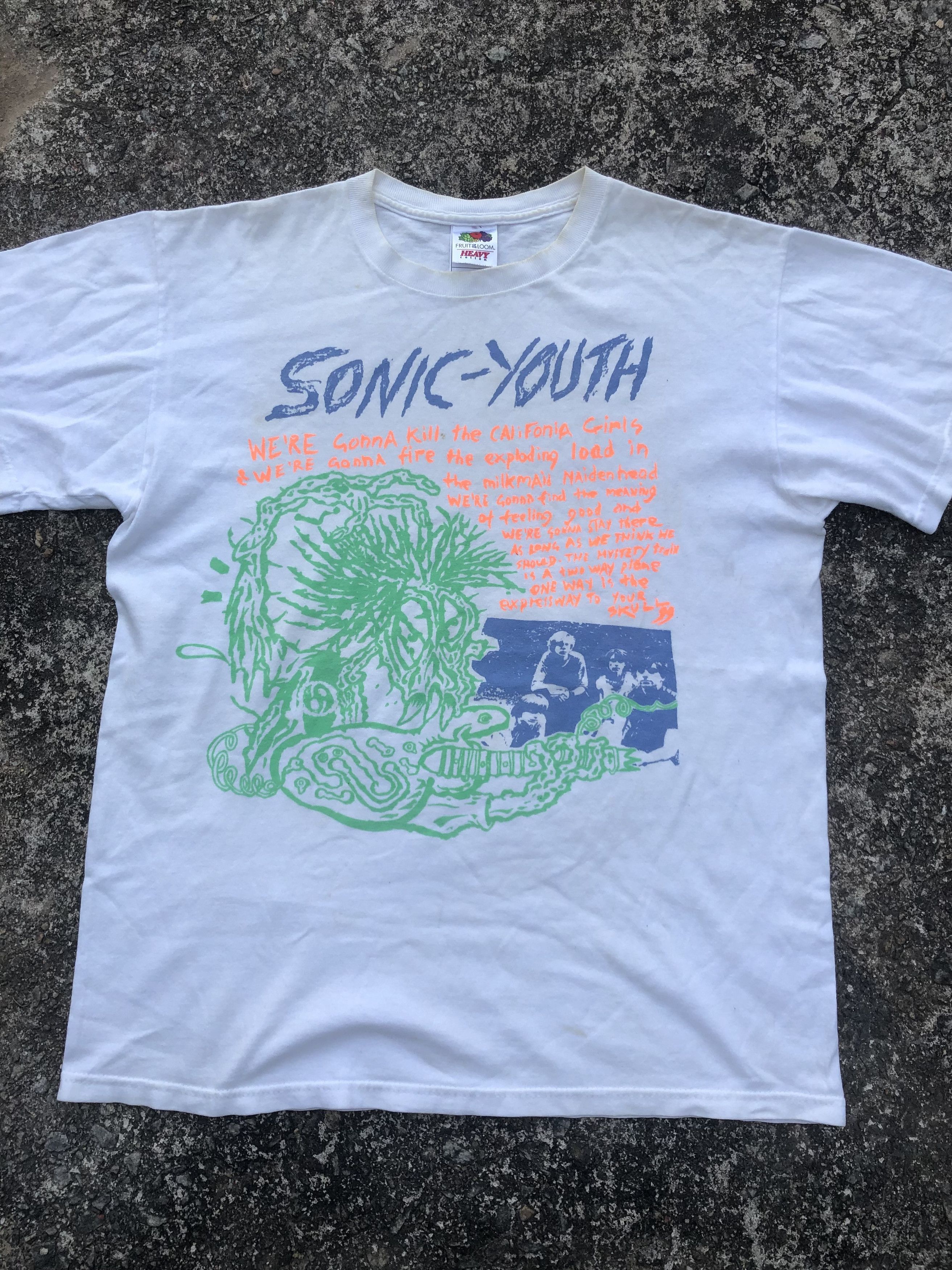Band Tees 🔥Vintage SONIC YOUTH 'Expressway To Your Skull' Band TShirt Size US M / EU 48-50 / 2 - 3 Thumbnail