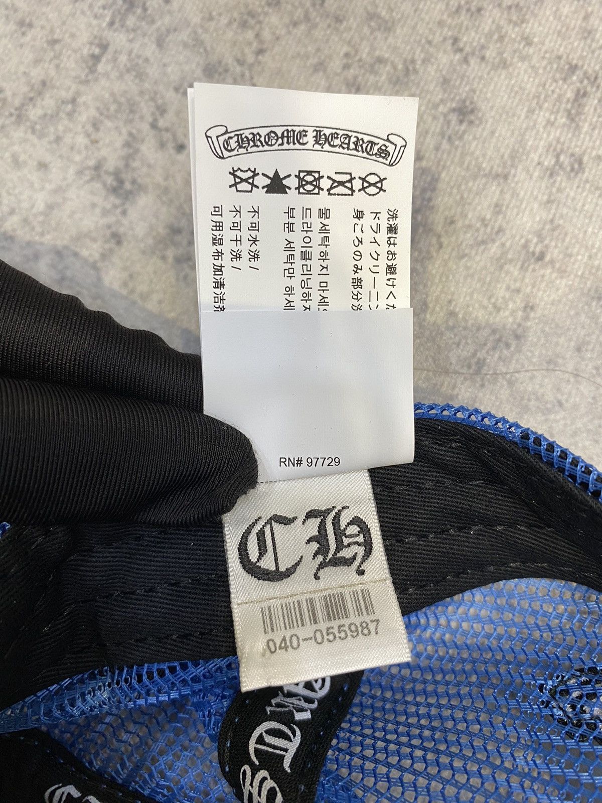 Chrome Hearts Chrome hearts hat trucker king taco blue Size ONE SIZE - 11 Thumbnail