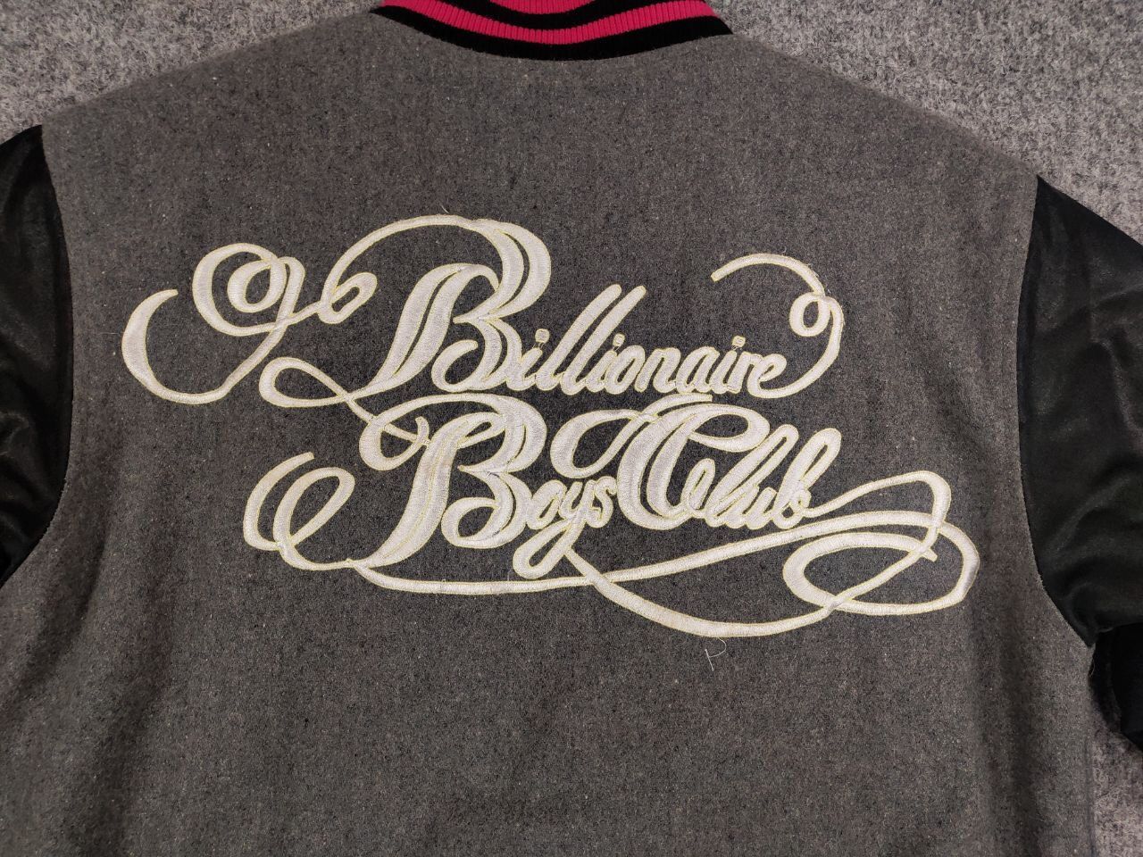 Japanese Brand Vintage Billionaire Boys Club Logo Varsity Bomber Jacket Size L / US 10 / IT 46 - 17 Thumbnail