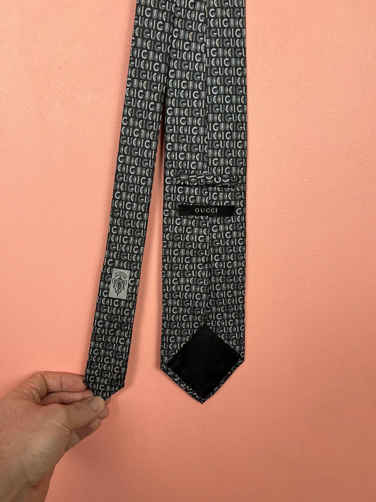Gucci Gucci luxury tie silk streetwear hype Size ONE SIZE - 6 Thumbnail