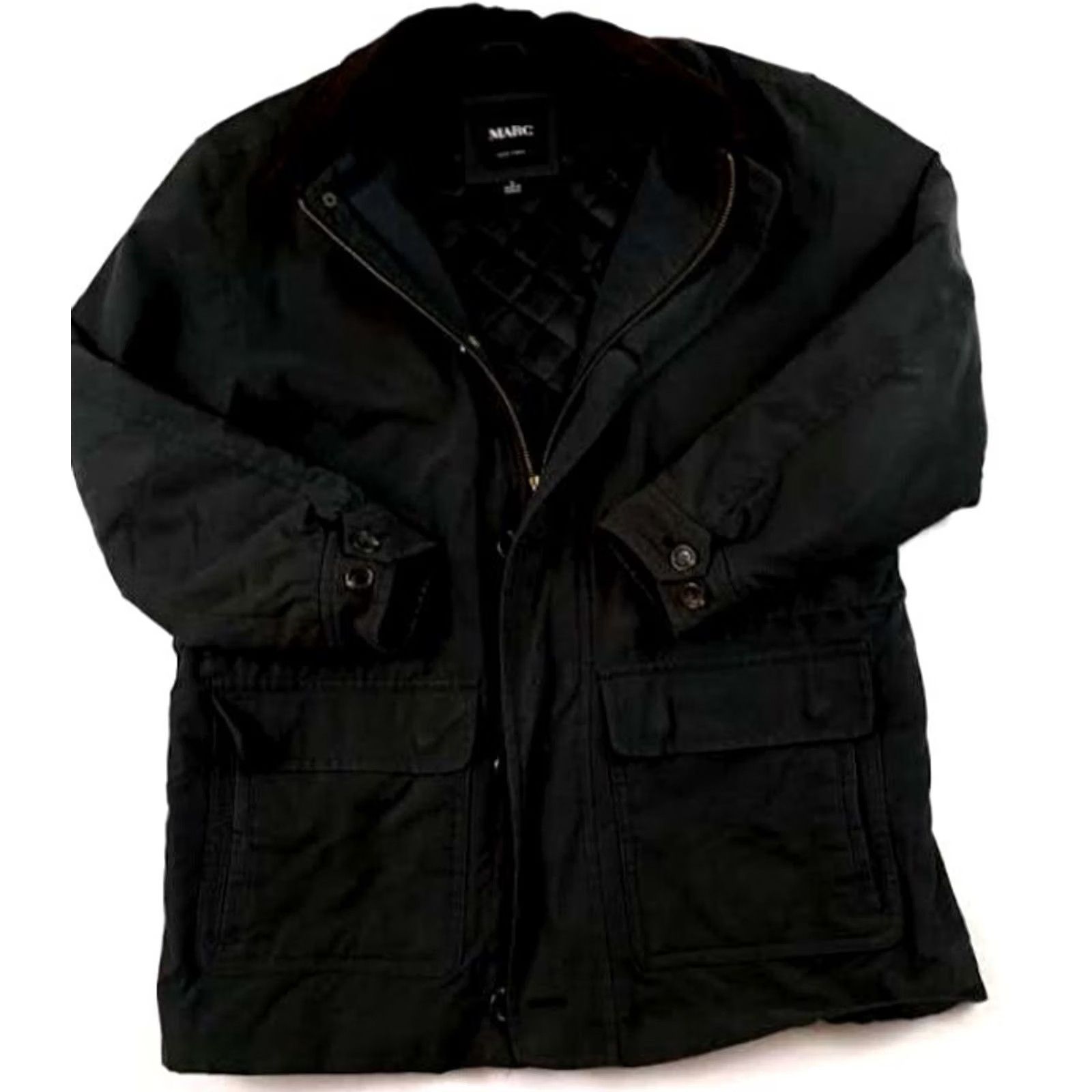 Vintage Marc New York Coat Barn Nylon Quilted Insulated Small Full Zip&Button Men Urban Outdoors Size US S / EU 44-46 / 1 - 6 Thumbnail
