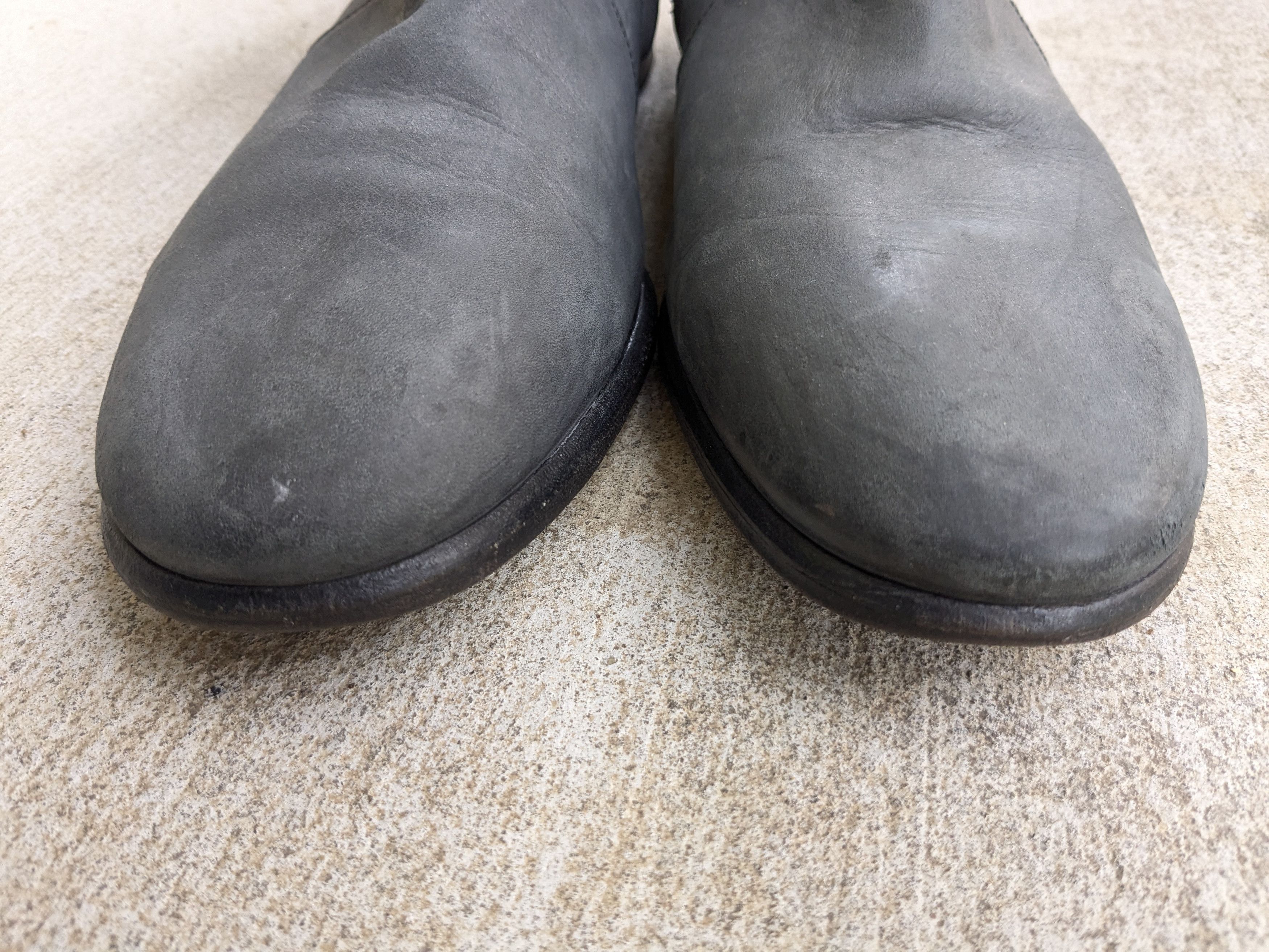 H&M × Maison Margiela Maison Margiela x H&M Boots Side Zip Black 10 43 Leather Size US 10 / EU 43 - 2 Thumbnail