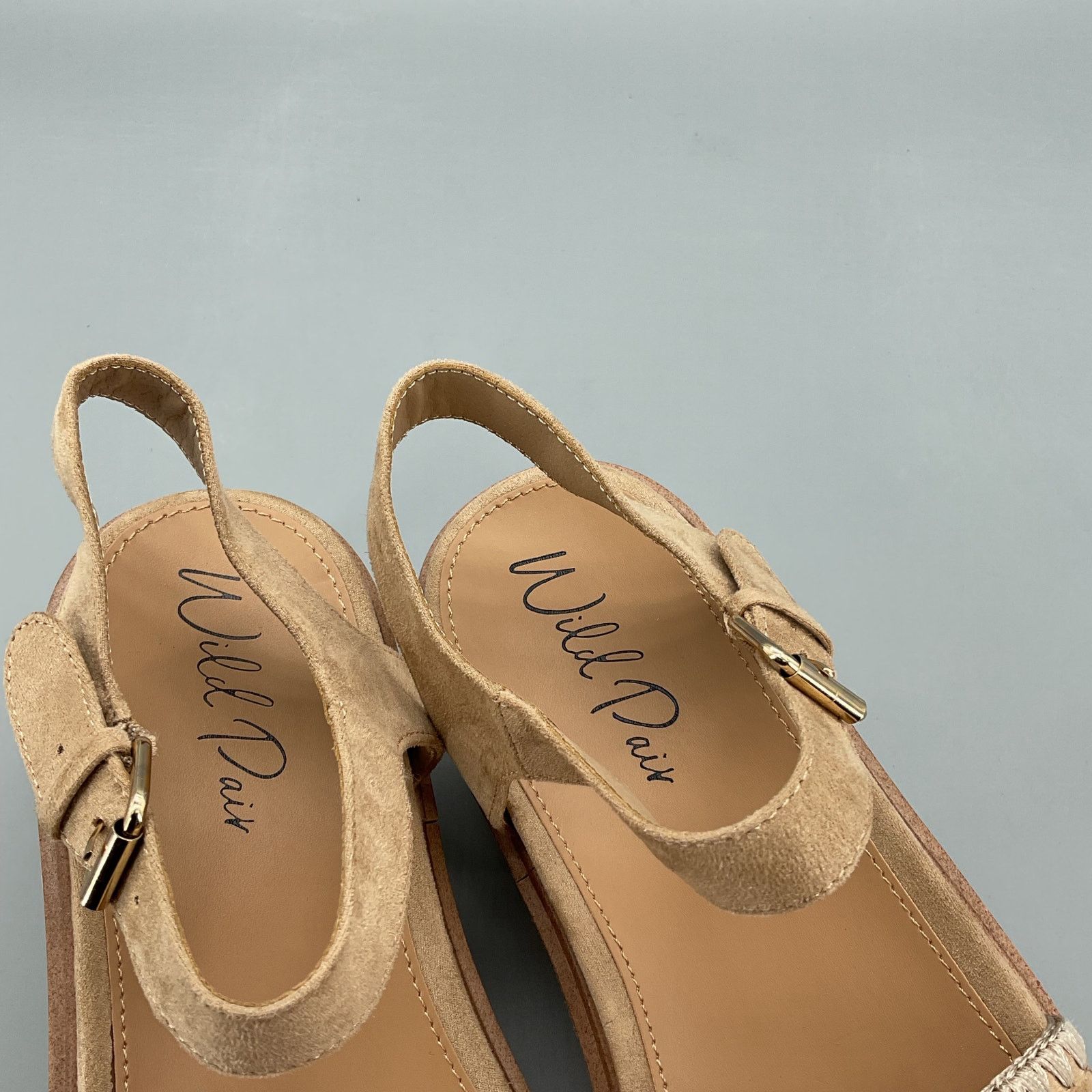 Other NEW Wild Pair Women’s Milliee Platform Sandals Tan Size 9.5M Size US 9.5 / IT 39.5 - 6 Thumbnail