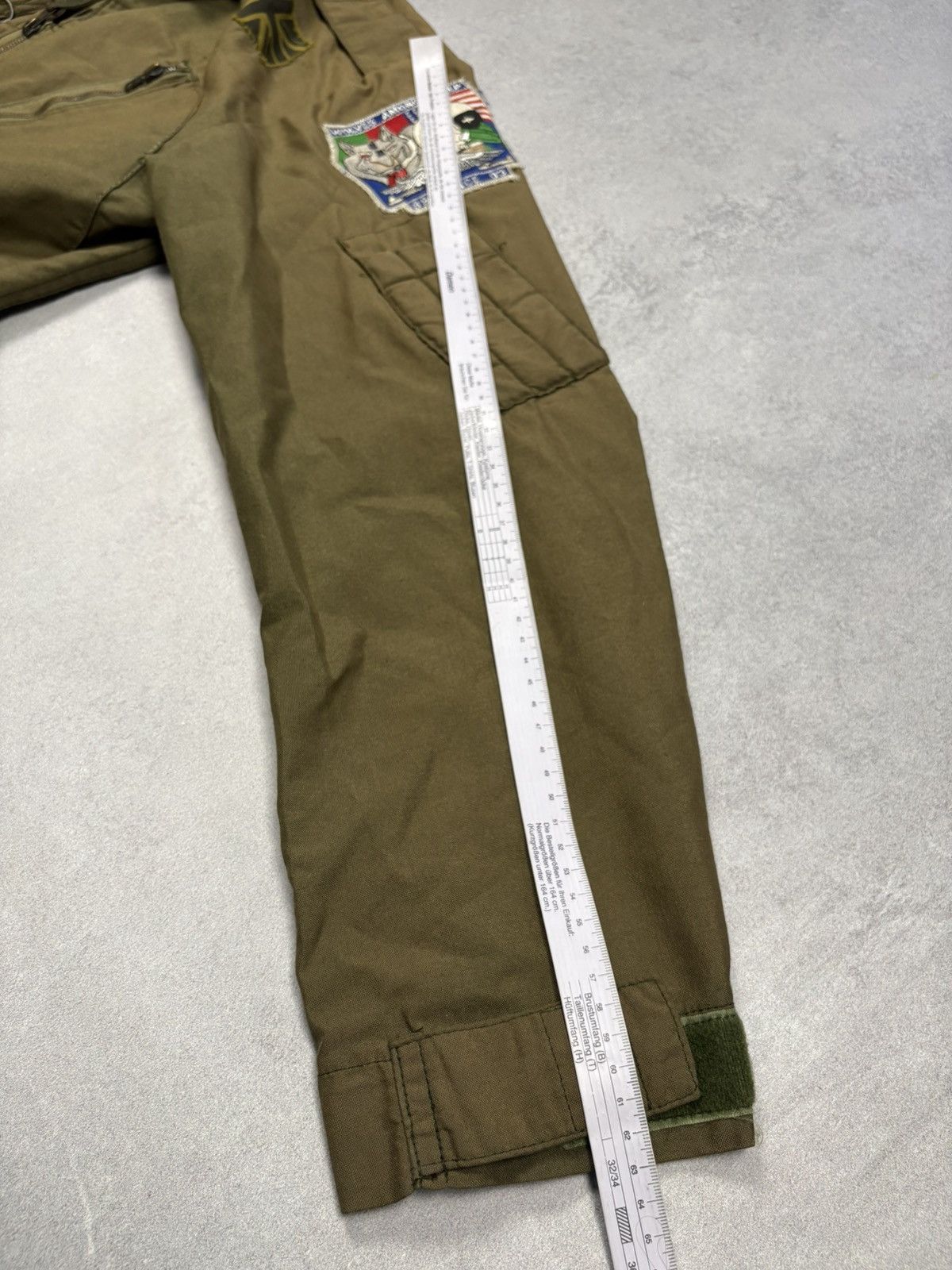 Vintage 1981 RAF MK 14A Flying Suit Olive Military Flight Coverall Size US XXL / EU 58 / 5 - 23 Thumbnail