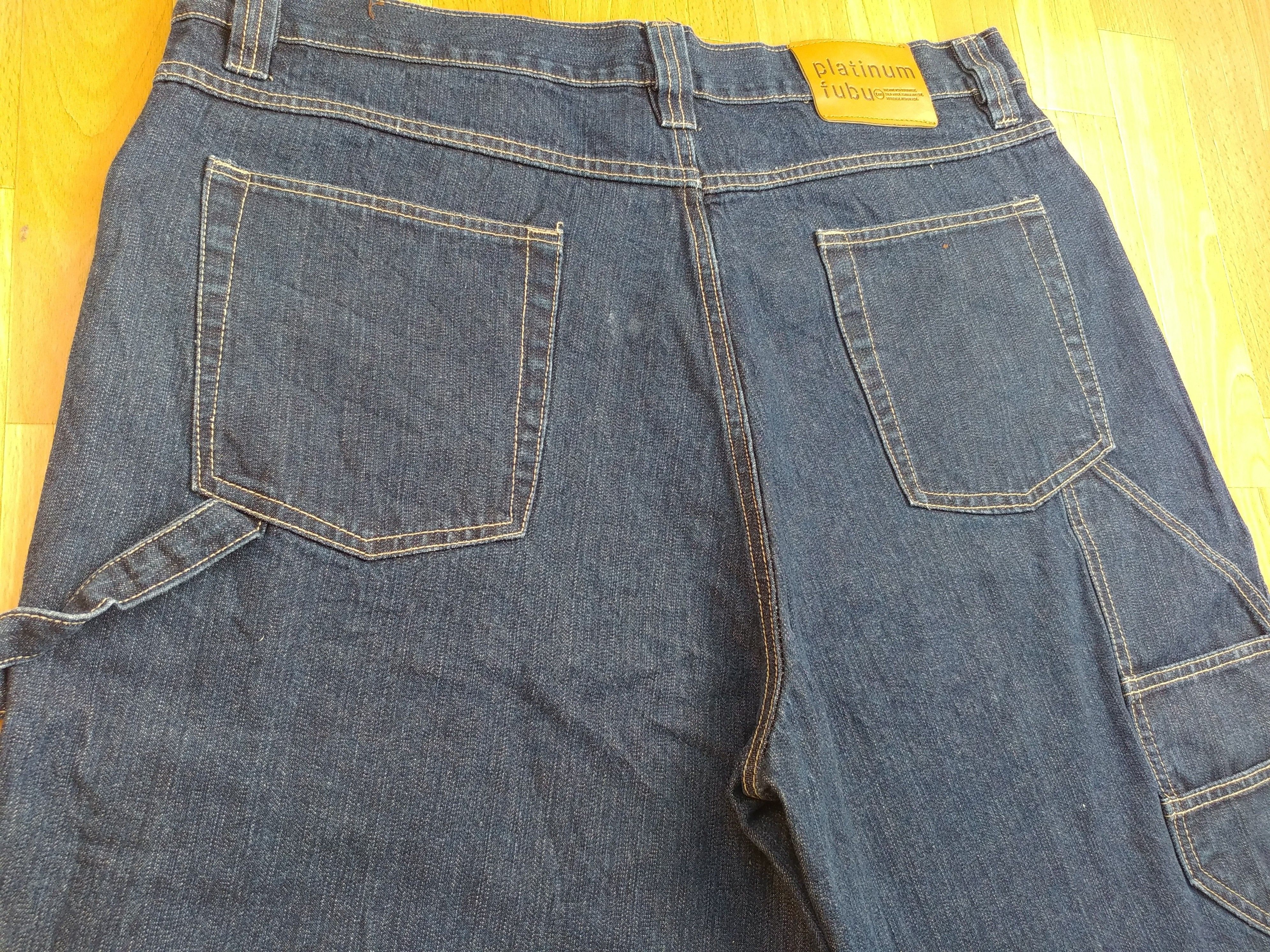 Fubu Platinum FUBU jeans shorts, old school vintage baggy 40 Size US 40 / EU 56 - 4 Thumbnail
