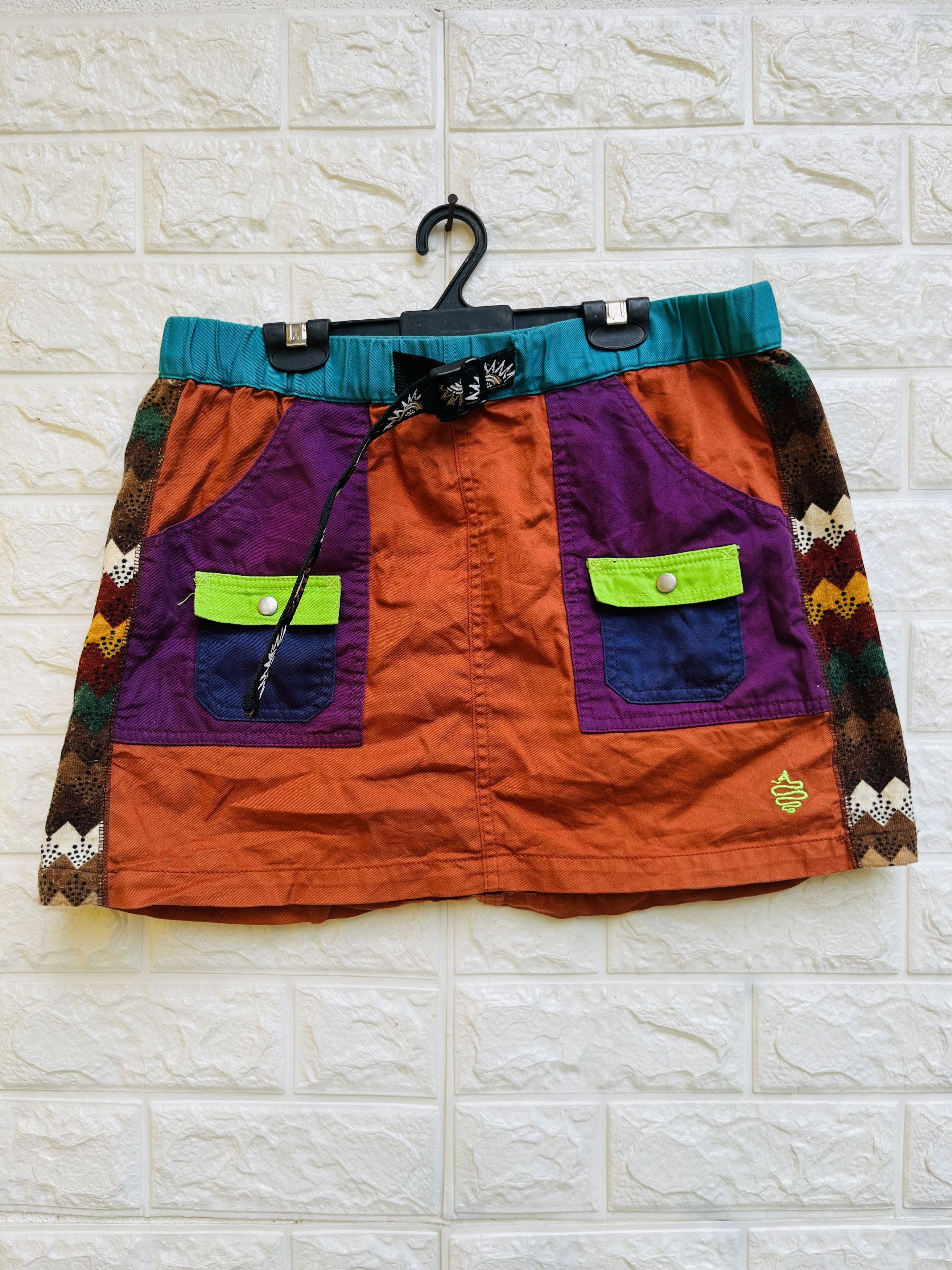 Hysteric Glamour × Japanese Brand × Vintage Vintage Aldies Multicolour Japanese Designer Fashion Style Size 29" - 1 Thumbnail