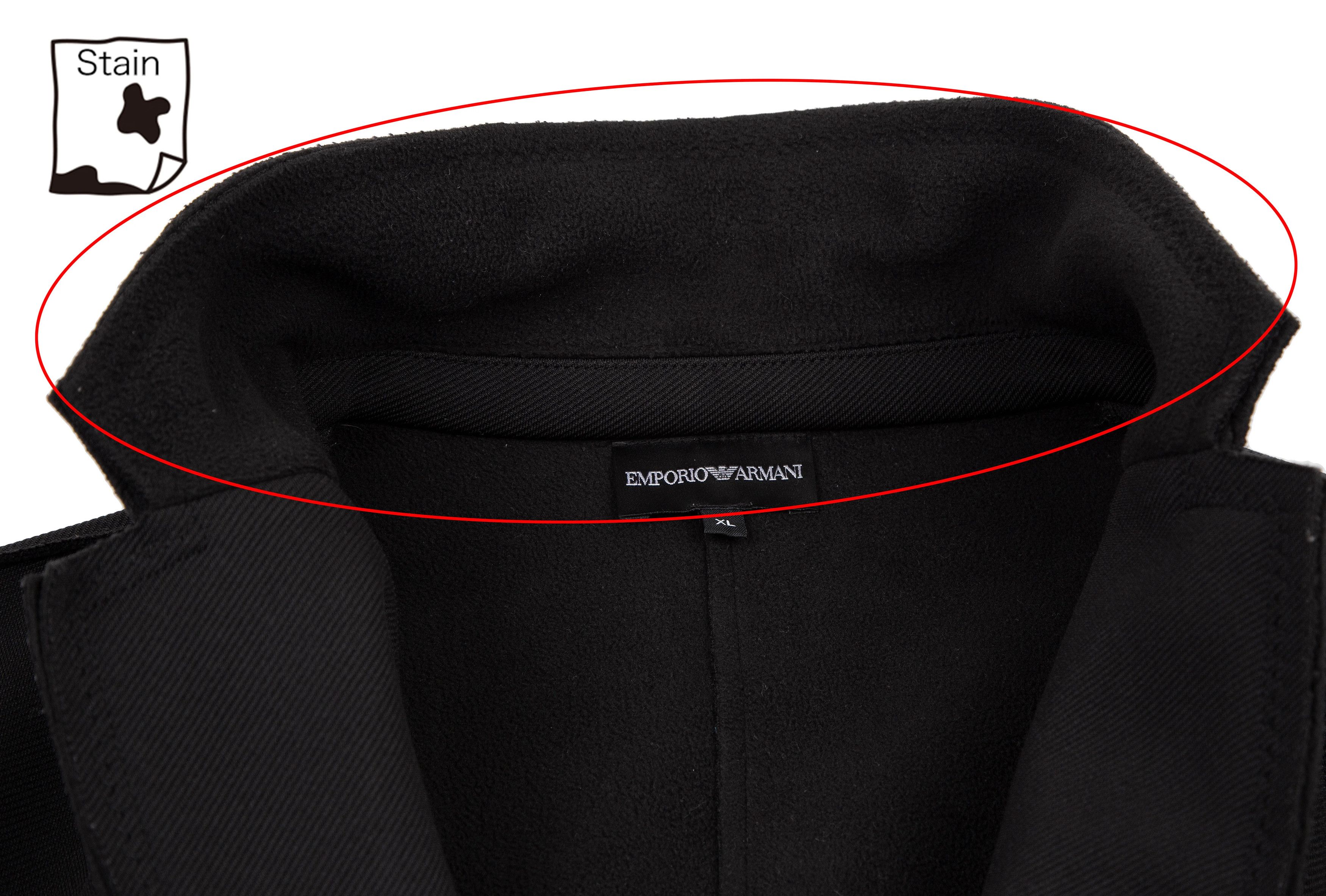 Emporio Armani Outseam Fleece-Lined 2B Jacket in Black, Size XL Size US XL / EU 56 / 4 - 4 Thumbnail
