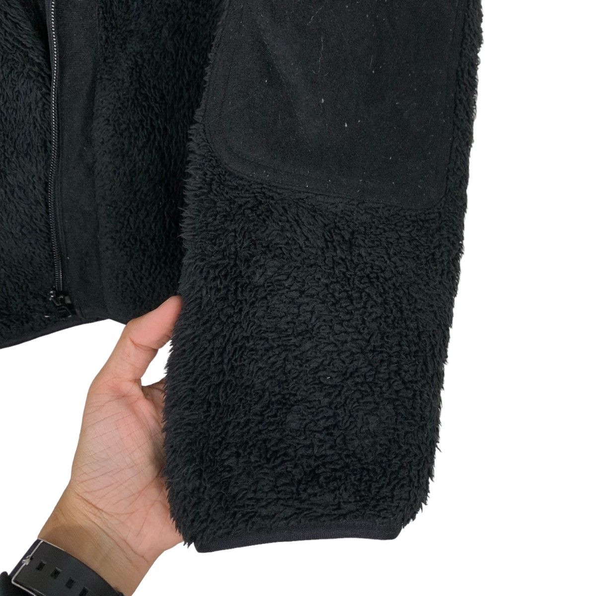 Schott SCHOTT NYC Deep Pile Black Fleece Jacket #1045-C47 Size US L / EU 52-54 / 3 - 13 Thumbnail