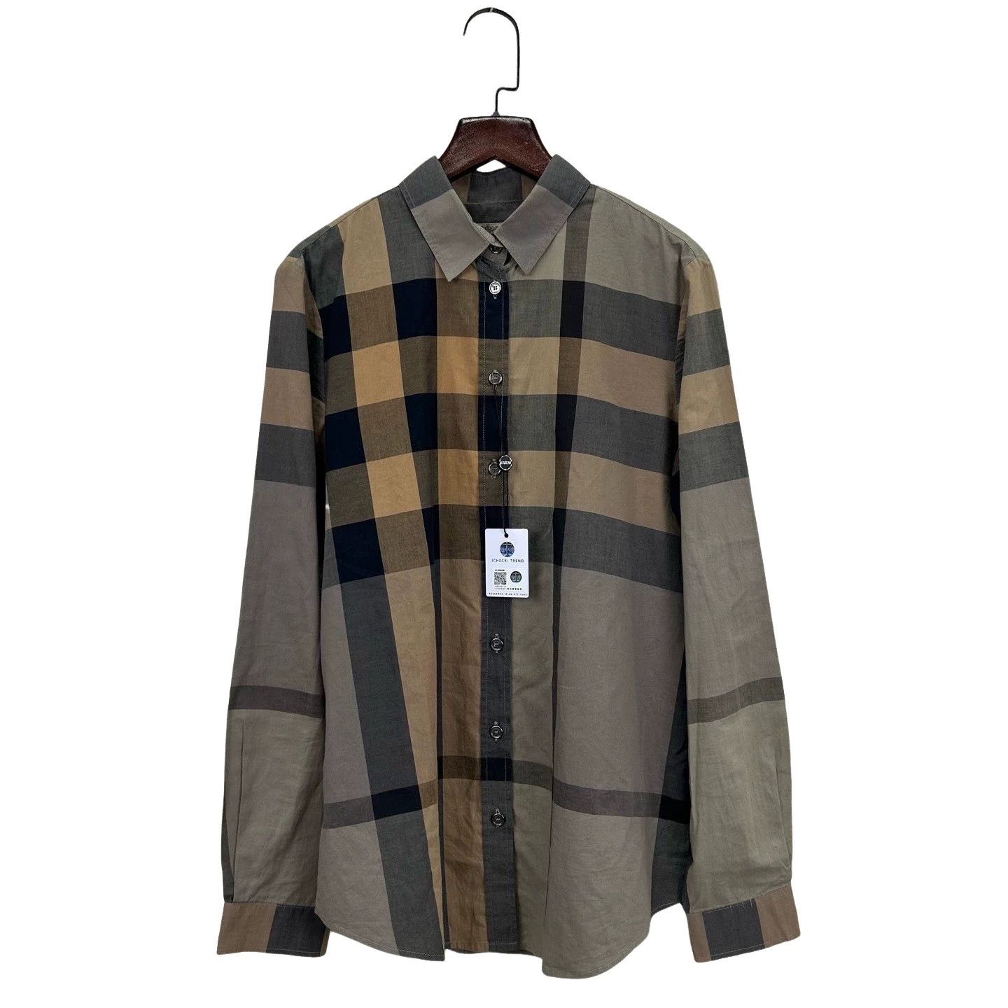 Burberry Burberry Brit Check Button Up Shirt XS Size US XS / EU 42 / 0 - 1 Thumbnail
