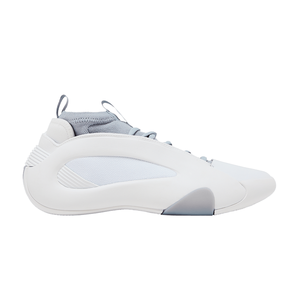 image of Adidas Harden Vol. 8 White Party Shoes, Men's (Size 11)