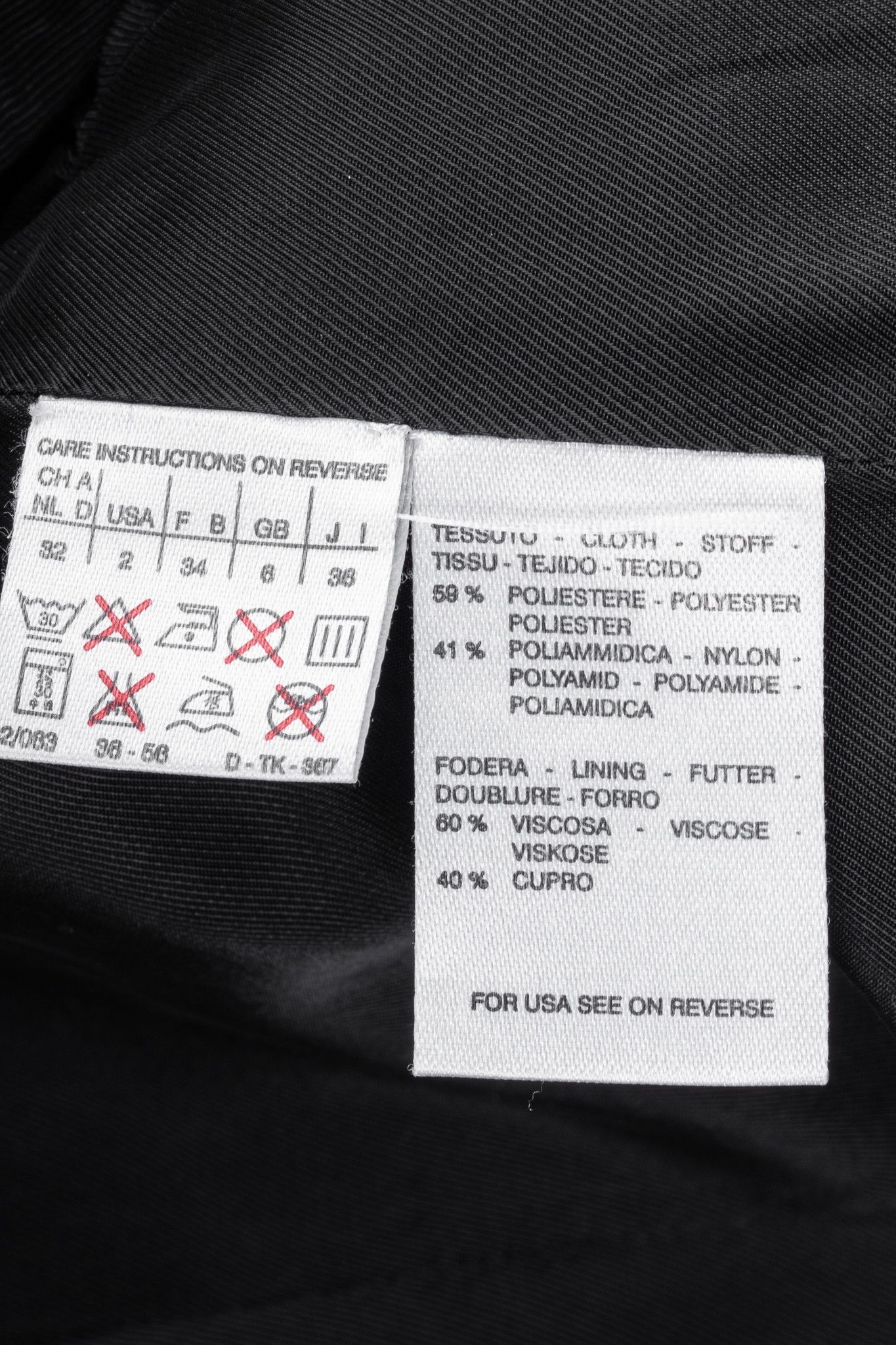 Max Mara Max Mara Black Nylon-Blend Taffeta Mac Coat Size XS / US 0-2 / IT 36-38 - 9 Thumbnail