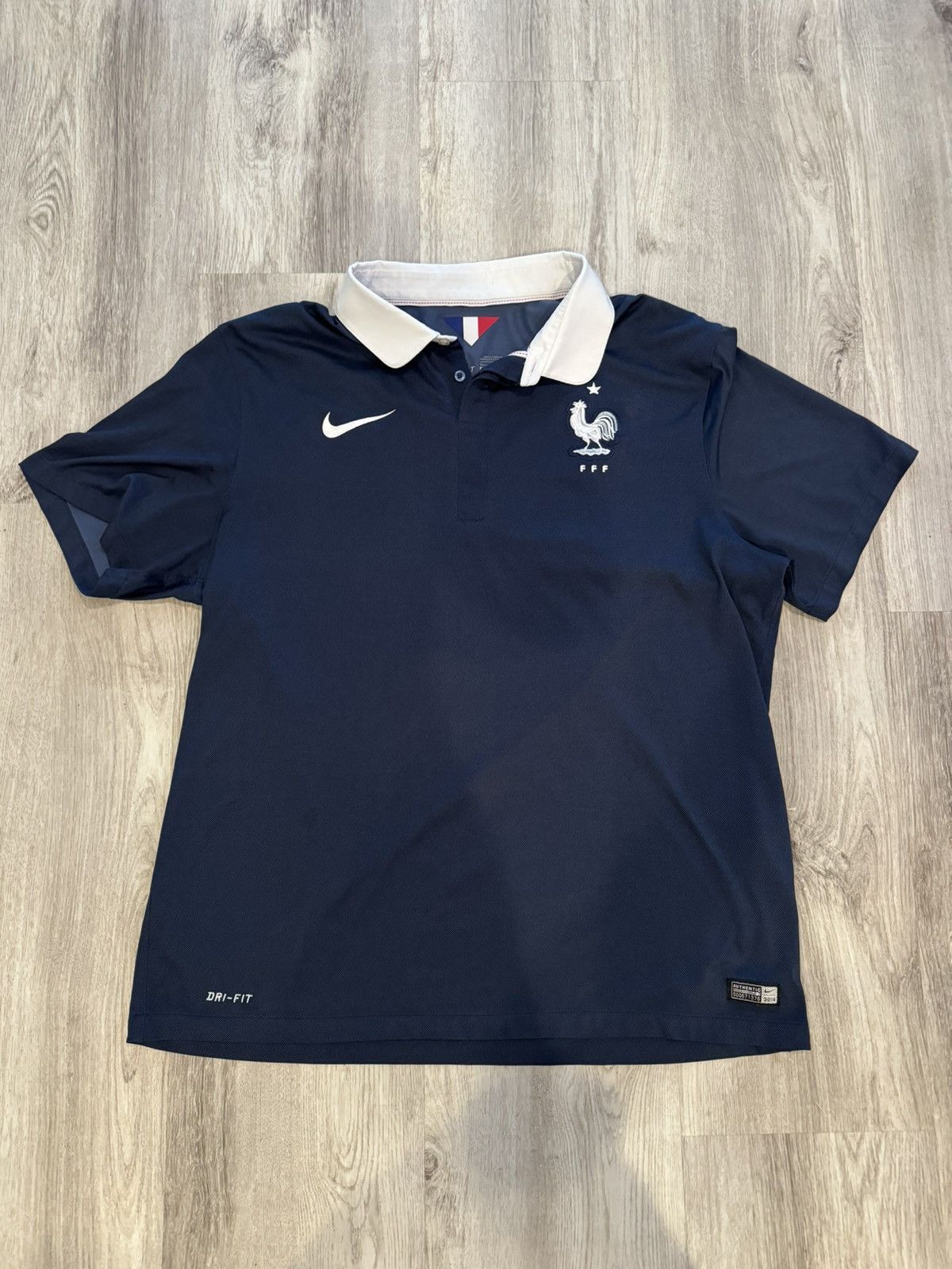 image of Nike France World Cup Jersey in Blue, Men's (Size XL)