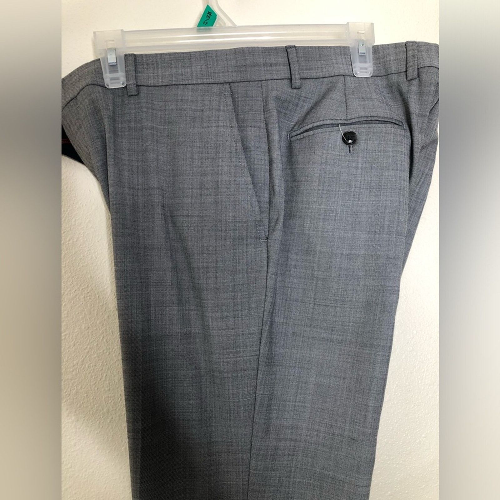 Tommy Hilfiger Men’s Tommy Hilfiger Flex Stretch Pants—34Wx30L— Gray Size US 34 / EU 50 - 5 Thumbnail