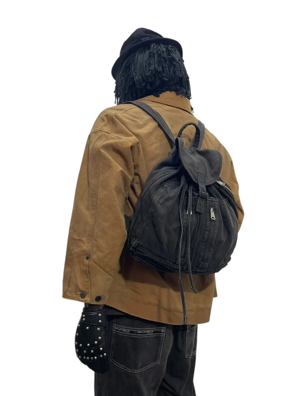Porter Rucksack Herringbone Porter Japan Backpack Bag 1🟩3 Size ONE SIZE - 2 Thumbnail