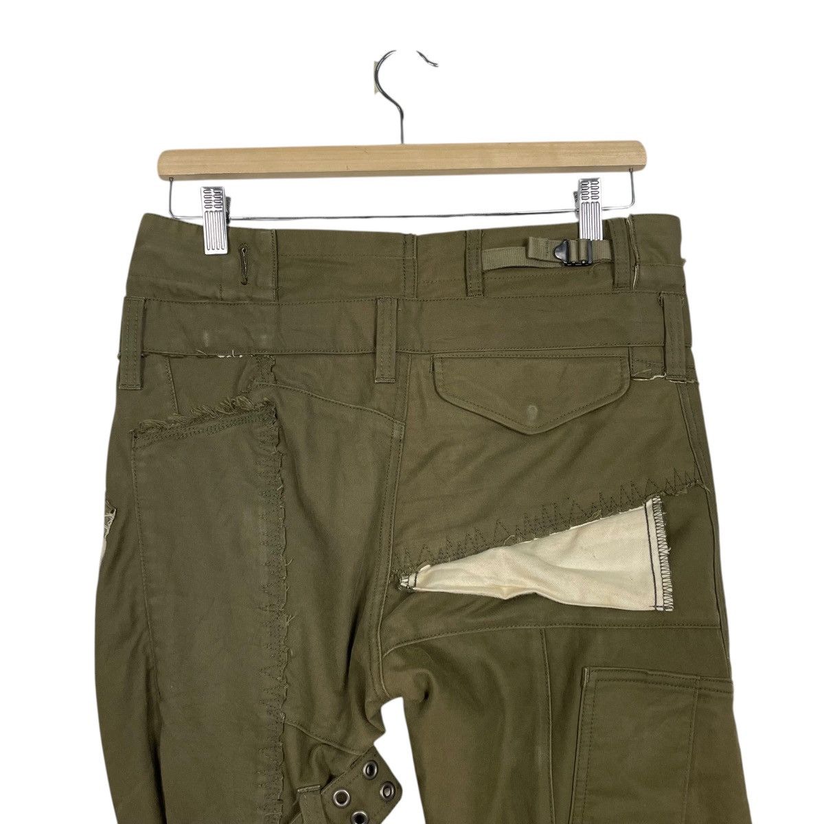 Comme des Garcons Junya Watanabe Cdg AW2006 Deconstructed Military Cargo Pants Size US 32 / EU 48 - 9 Thumbnail