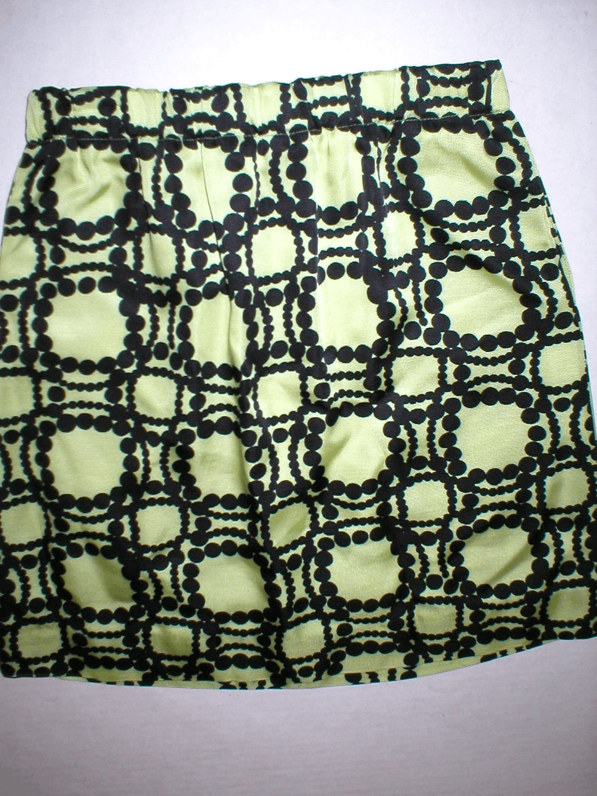 Marni New Women 2 NWT Italy Marni Skirt 38 Yellow Black Polka Dots Size 26" / US 2 / IT 38 - 1 Thumbnail