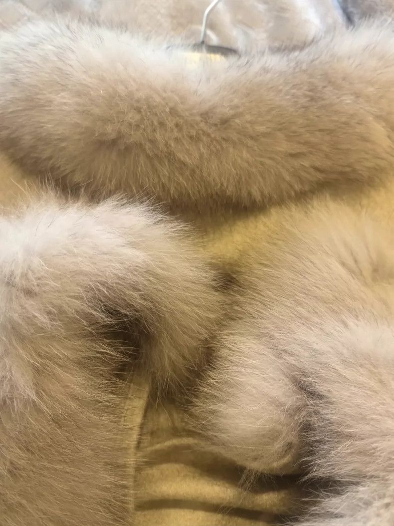 Max Mara Max Mara Cashmere Fox Fur Cloak Size S / US 4 / IT 40 - 2 Thumbnail