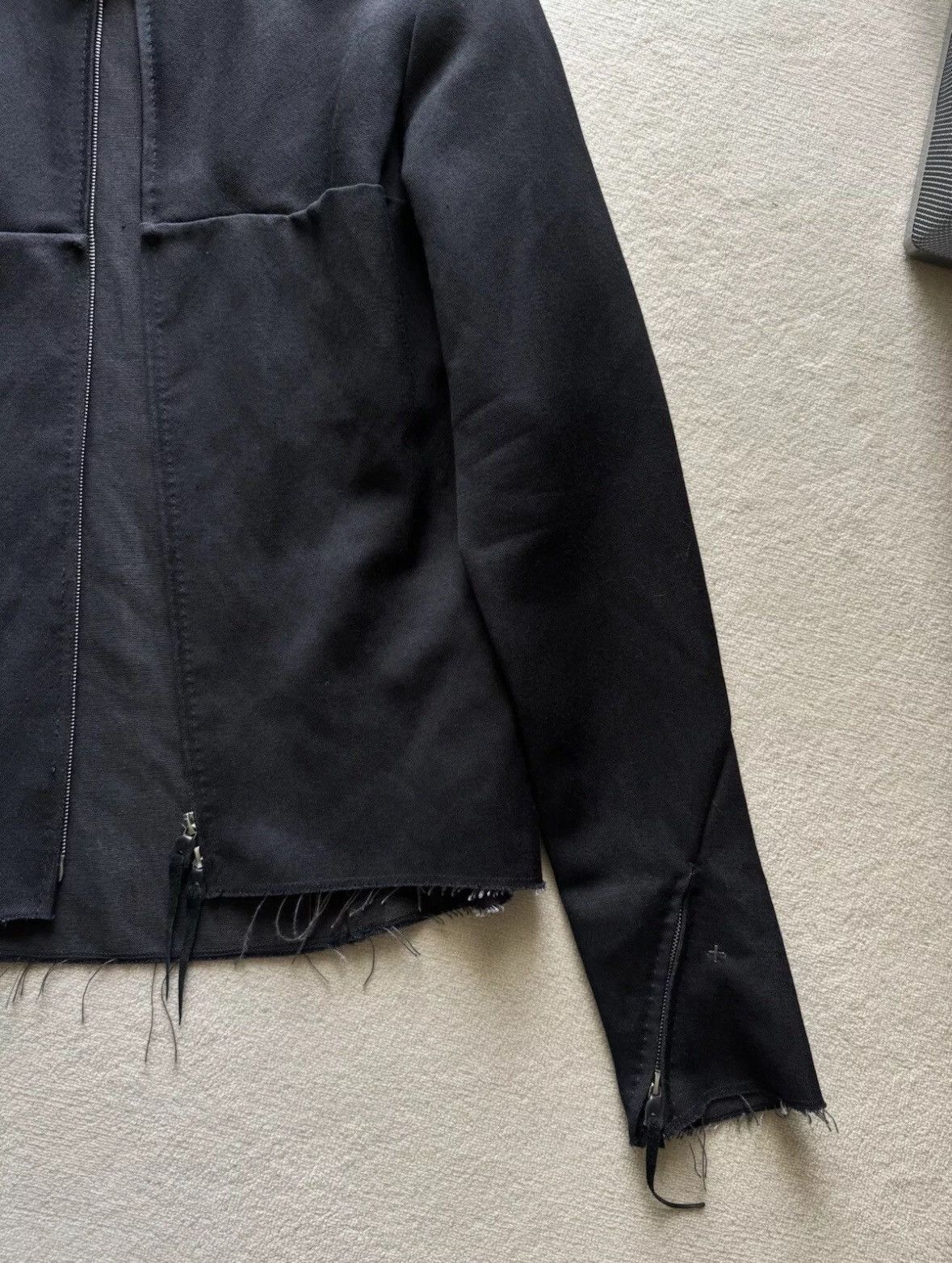 Other Ma+ by Maurizio Amadei Aviator Cross Jacket black Size 52 Size US L / EU 52-54 / 3 - 4 Thumbnail