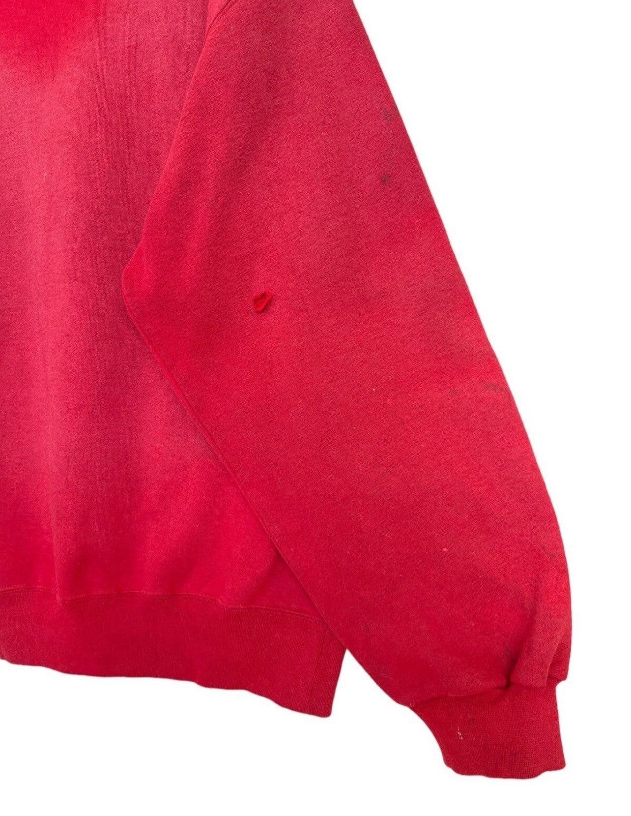 Russell Athletic Vintage 90s Russell Sun Faded Distressed Baggy Boxy Hoodie Size US L / EU 52-54 / 3 - 10 Thumbnail