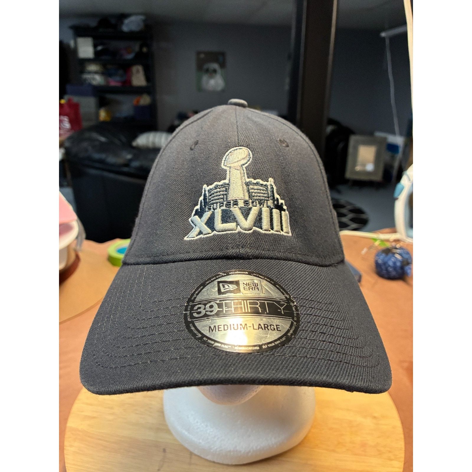 New Era Super Bowl XLVIII 39THIRTY Hat by New Era | NFL Cap M/L Size ONE SIZE - 1 Thumbnail