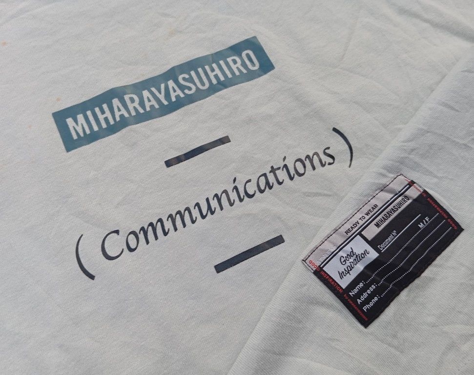 Maison MIHARA YASUHIRO Miharayasuhiro x GU 🎌 Tshirt Fashion Designer Size US L / EU 52-54 / 3 - 1 Thumbnail