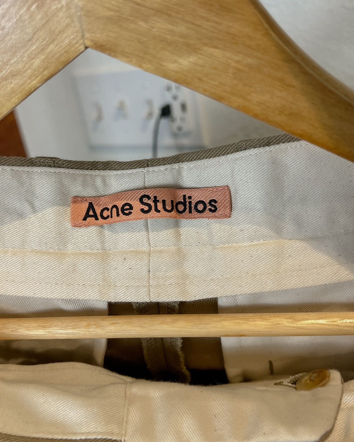 Acne Studios Acne Studios Chino Trousers Sand Beige Size US 30 / EU 46 - 3 Thumbnail