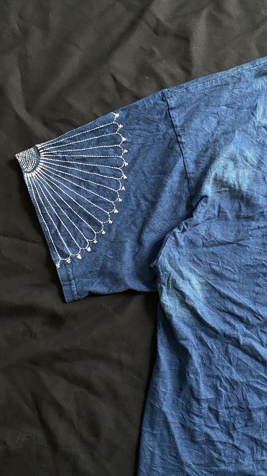 Kapital Kapital Indigo Sashiko Tee Size US L / EU 52-54 / 3 - 5 Thumbnail