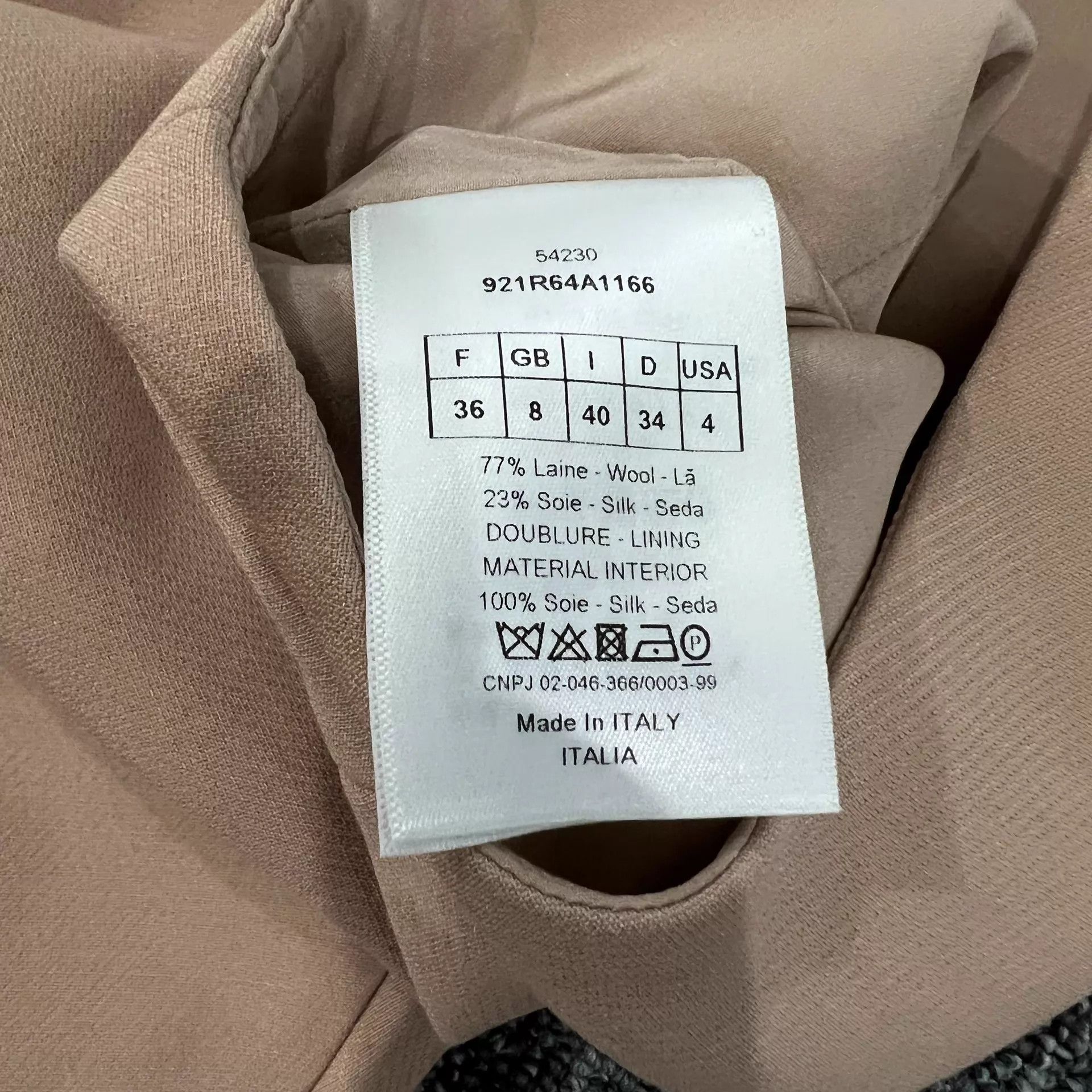 Dior Dior Wool-Silk Sleeveless Nude Pink Dress Women's 36 Size XS / US 0-2 / IT 36-38 - 6 Thumbnail