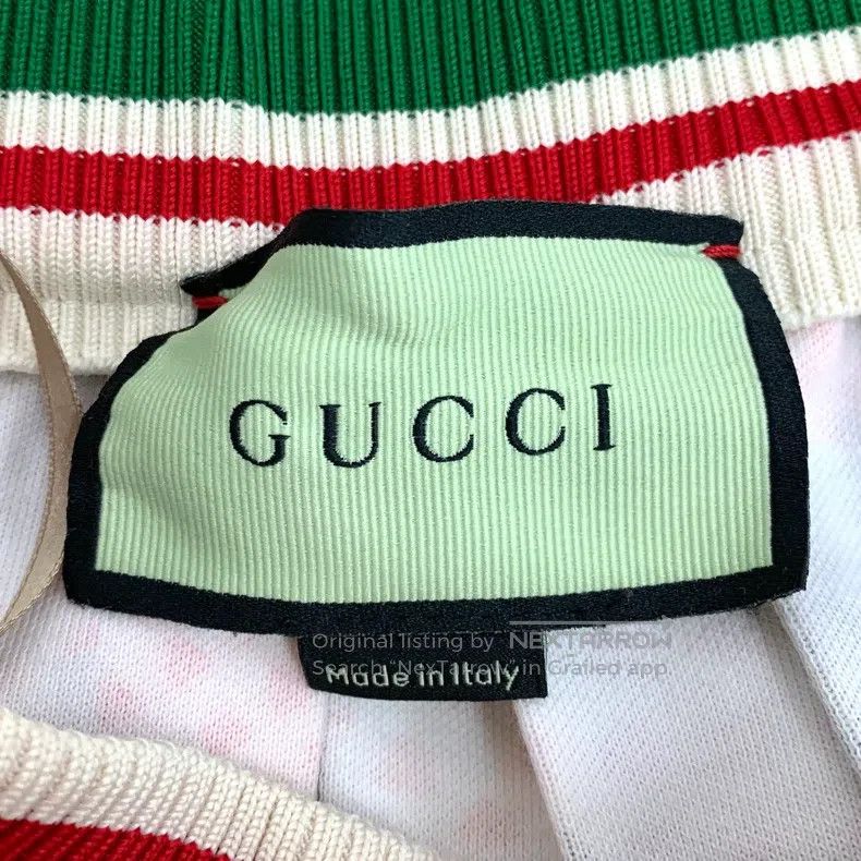 Gucci Gucci SizeS Multi-colour apple logo jacquard full-print cot Size 24" / US 00 / IT 34 - 5 Thumbnail