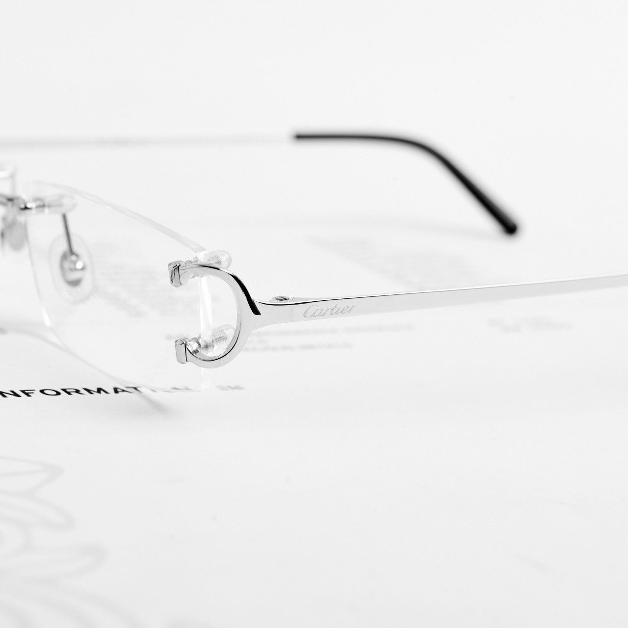 Cartier CARTIER CT0092O 002 GLASSES Size ONE SIZE - 3 Thumbnail
