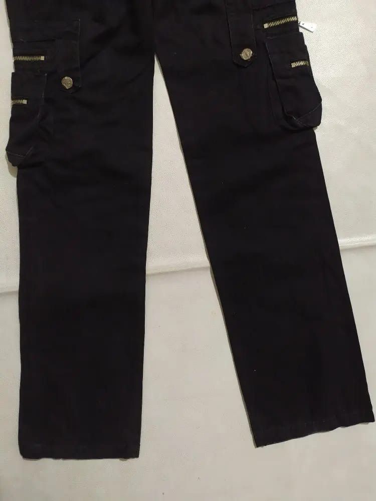 Other Kasonglu Cargo Multipocket Bondage punk Black Pants Size US 29 - 8 Thumbnail