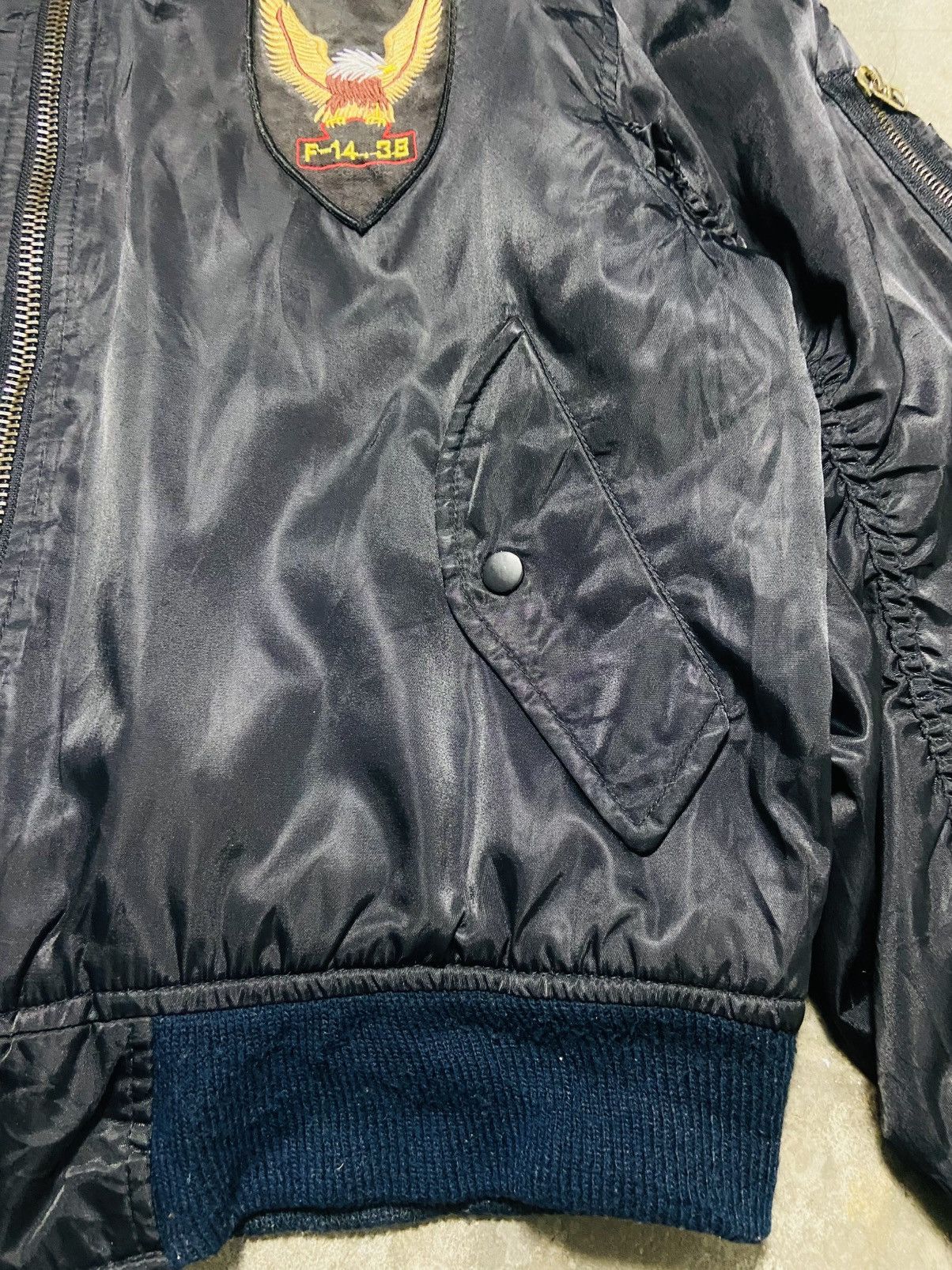 Alpha Industries Vintage Gleeman Bomber Flight Jacket Size US L / EU 52-54 / 3 - 8 Thumbnail