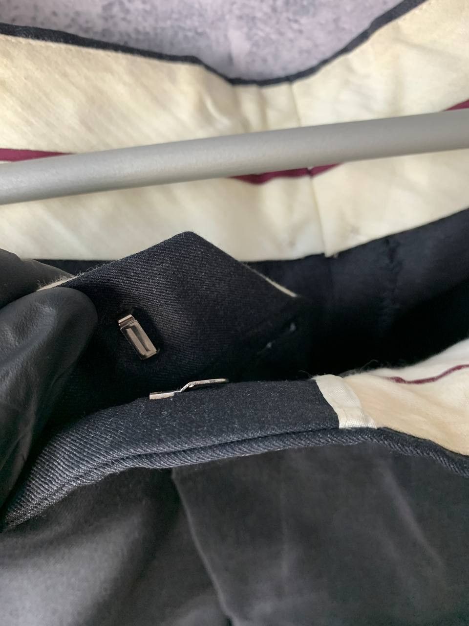 Corneliani CORNELIANI Black 120'S Wool Modern Italian Suit Blazer Size 50R - 15 Thumbnail
