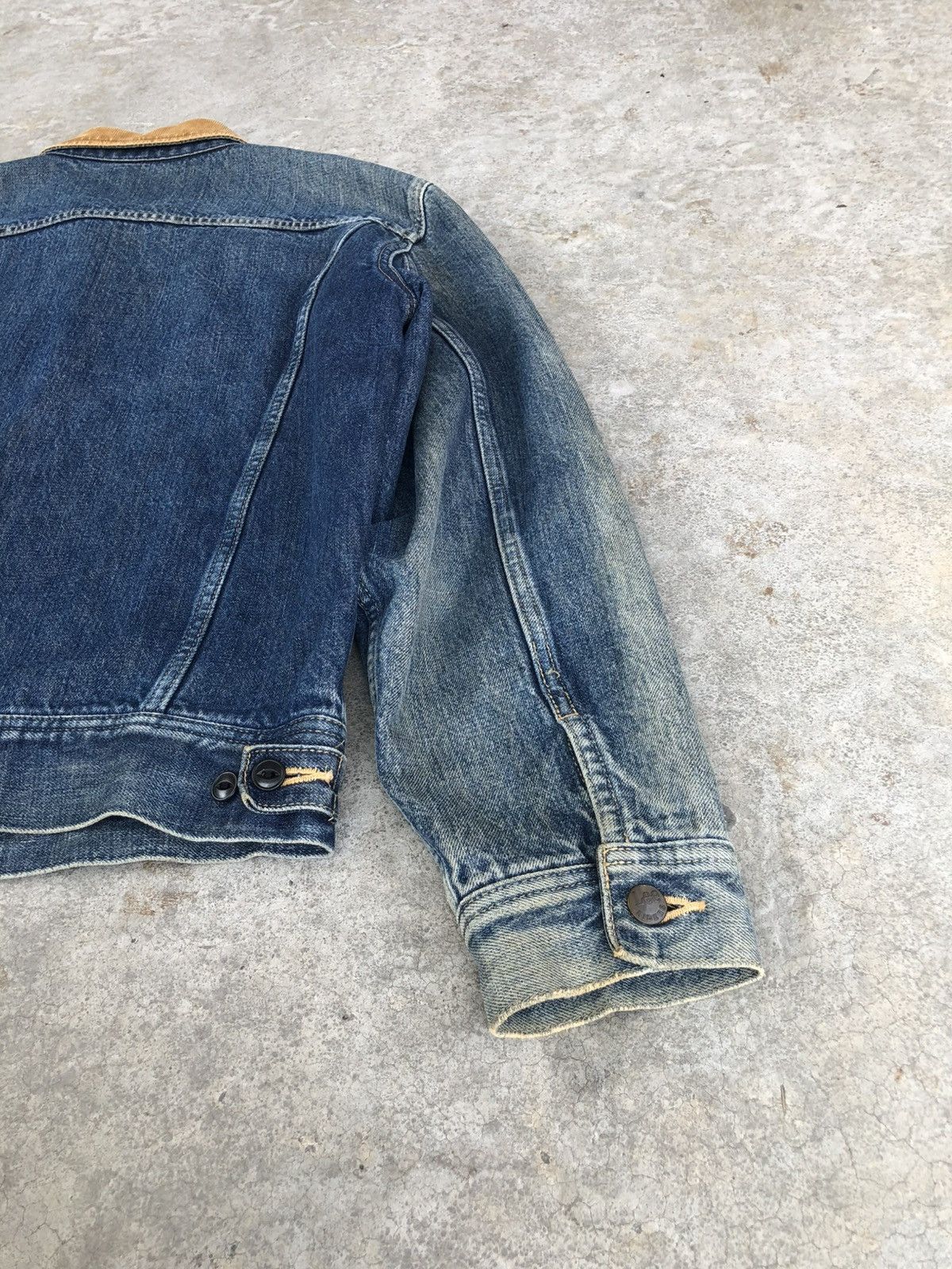 Lee Vintage 70s Lee Storm Rider Blanked Lined Denim Jacket Size US M / EU 48-50 / 2 - 17 Thumbnail