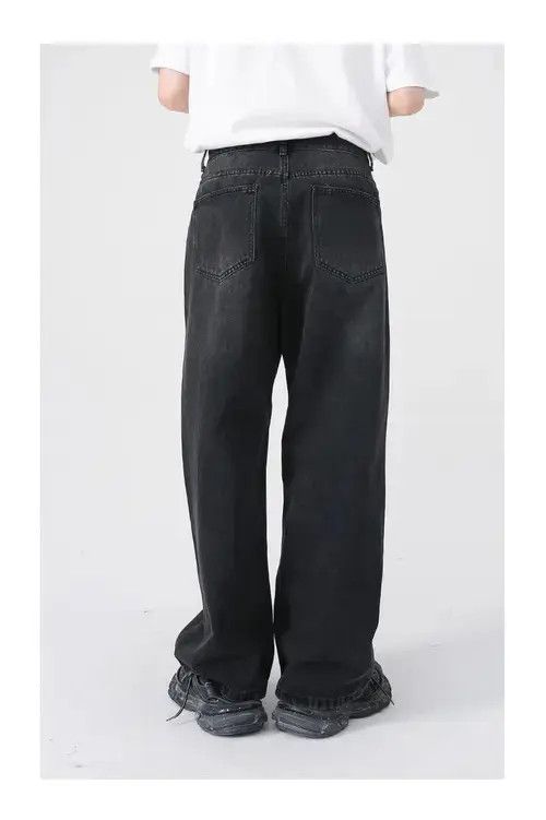 Jean Straight Wide Vintage Jeans Size US 30 / EU 46 - 3 Thumbnail