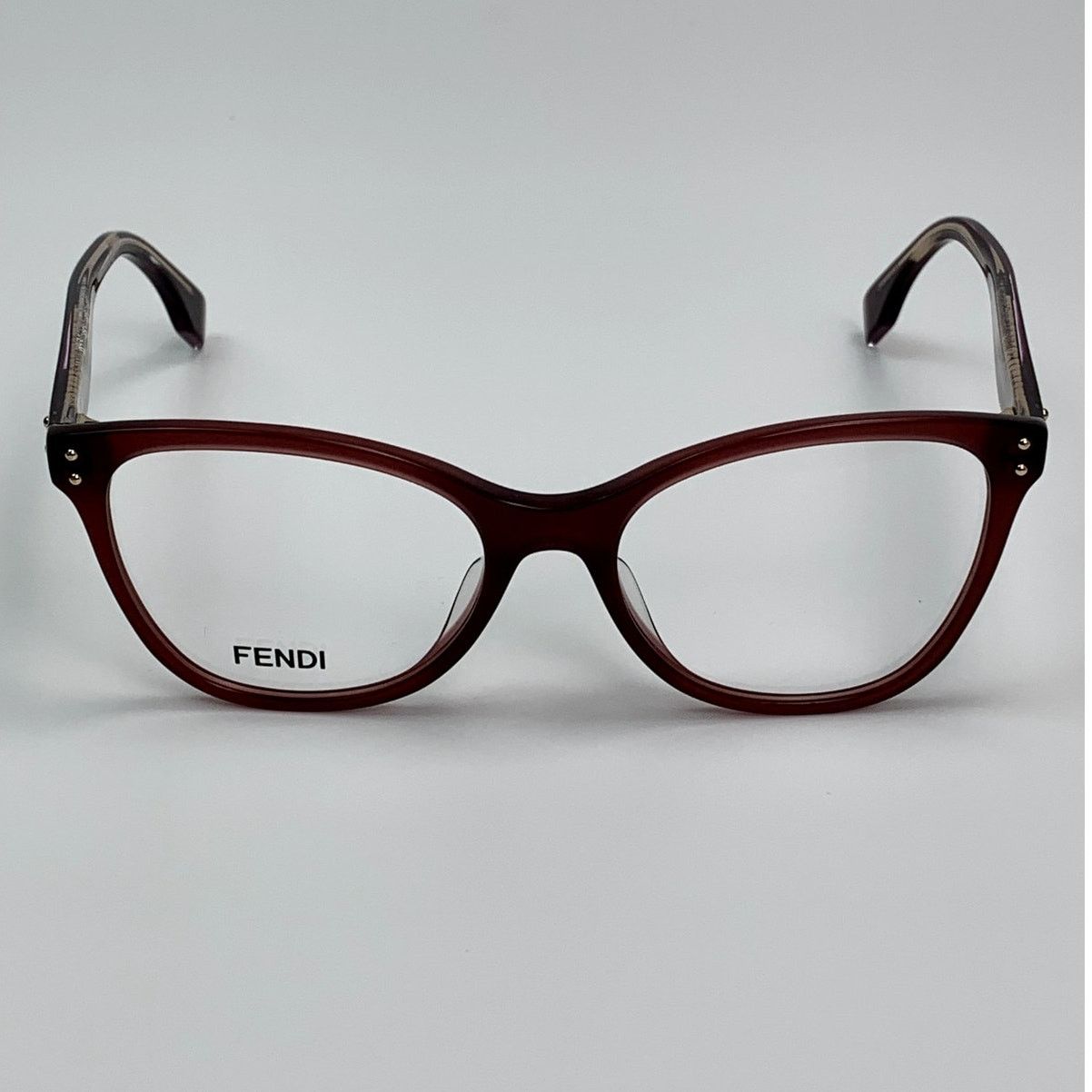 Fendi NEW Fendi Eyeglasses FE50006I 53069 Burgundy Women Authentic Size ONE SIZE - 5 Thumbnail