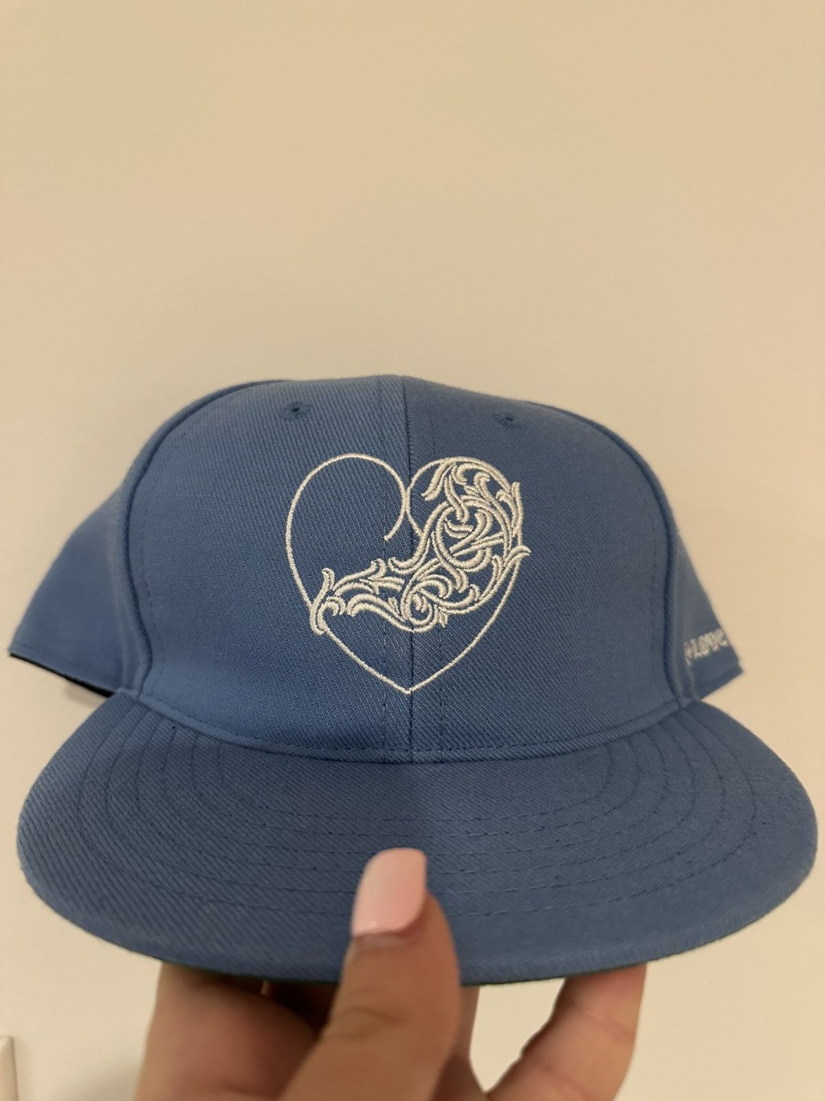 Chrome Hearts RARE Chrome Hearts Heart Embroidered Hat Size ONE SIZE - 5 Thumbnail