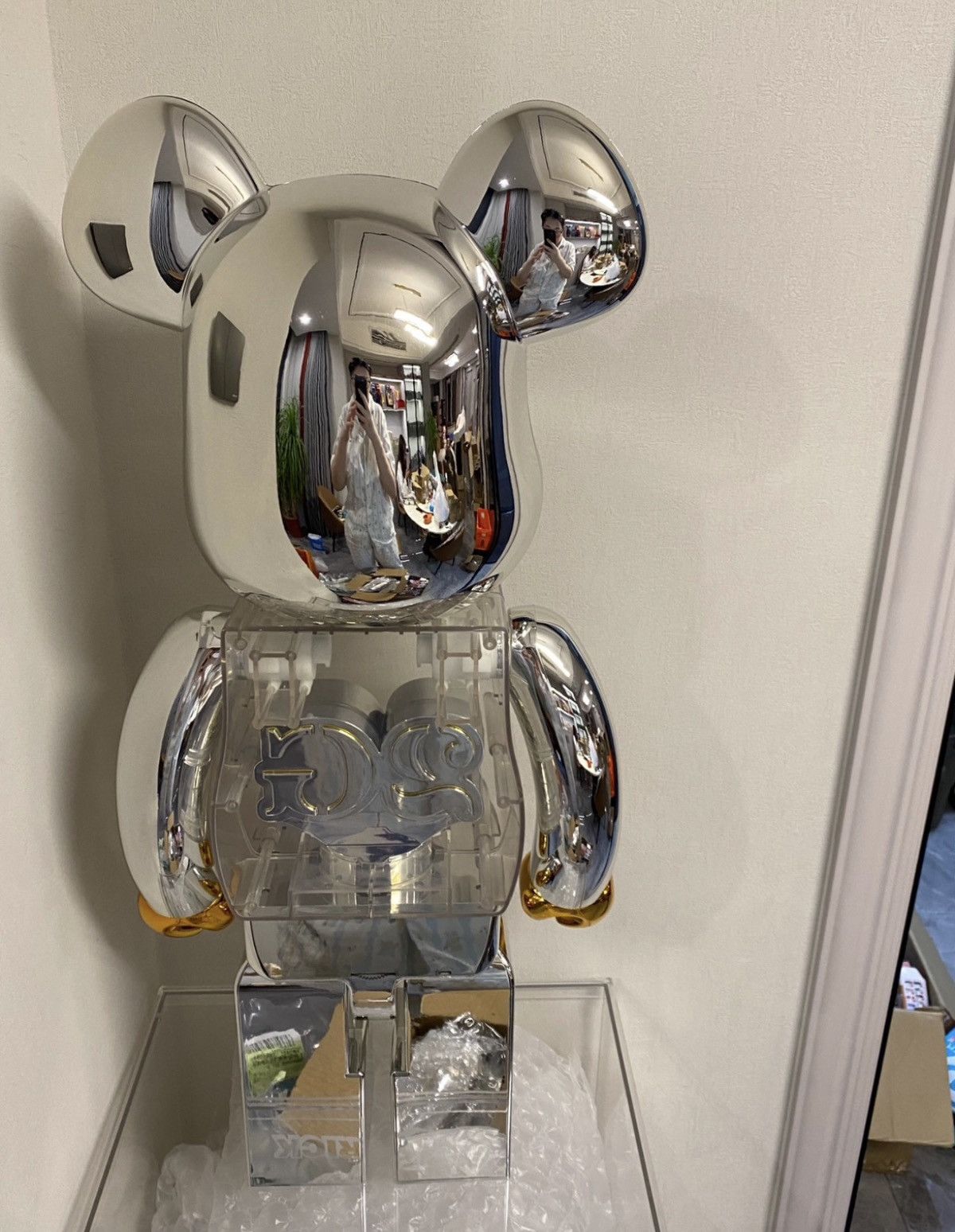 Japanese Brand × Medicom Toy Bearbrick 2G 1000% Size ONE SIZE - 2 Thumbnail